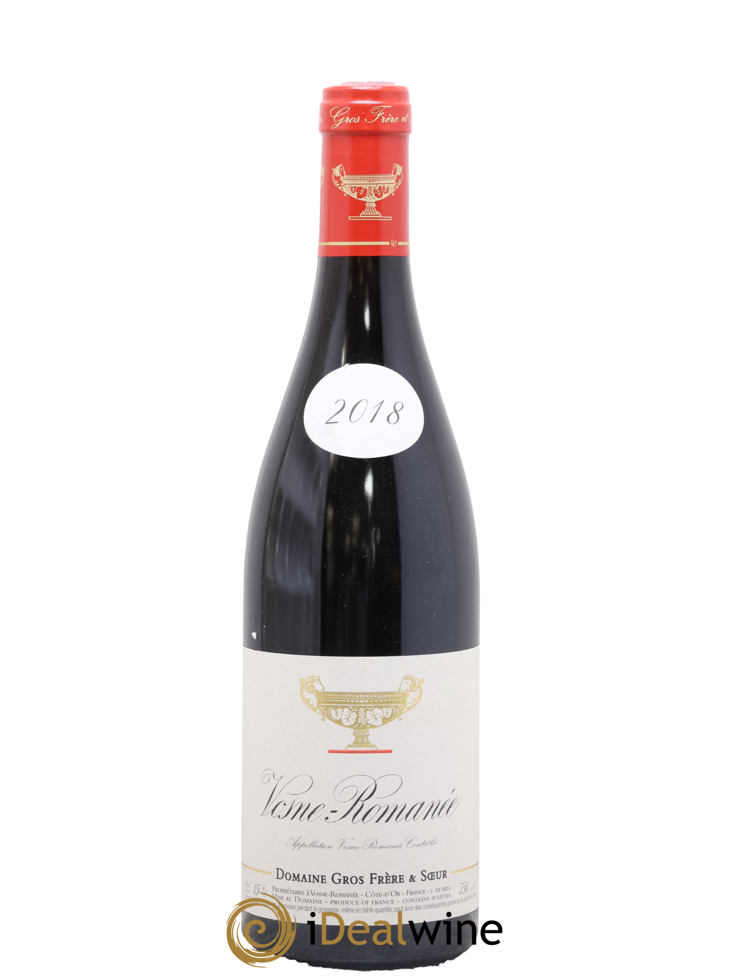 Vosne-Romanée Gros Frère & Soeur 2018 - Lot de 1 bouteille - 0