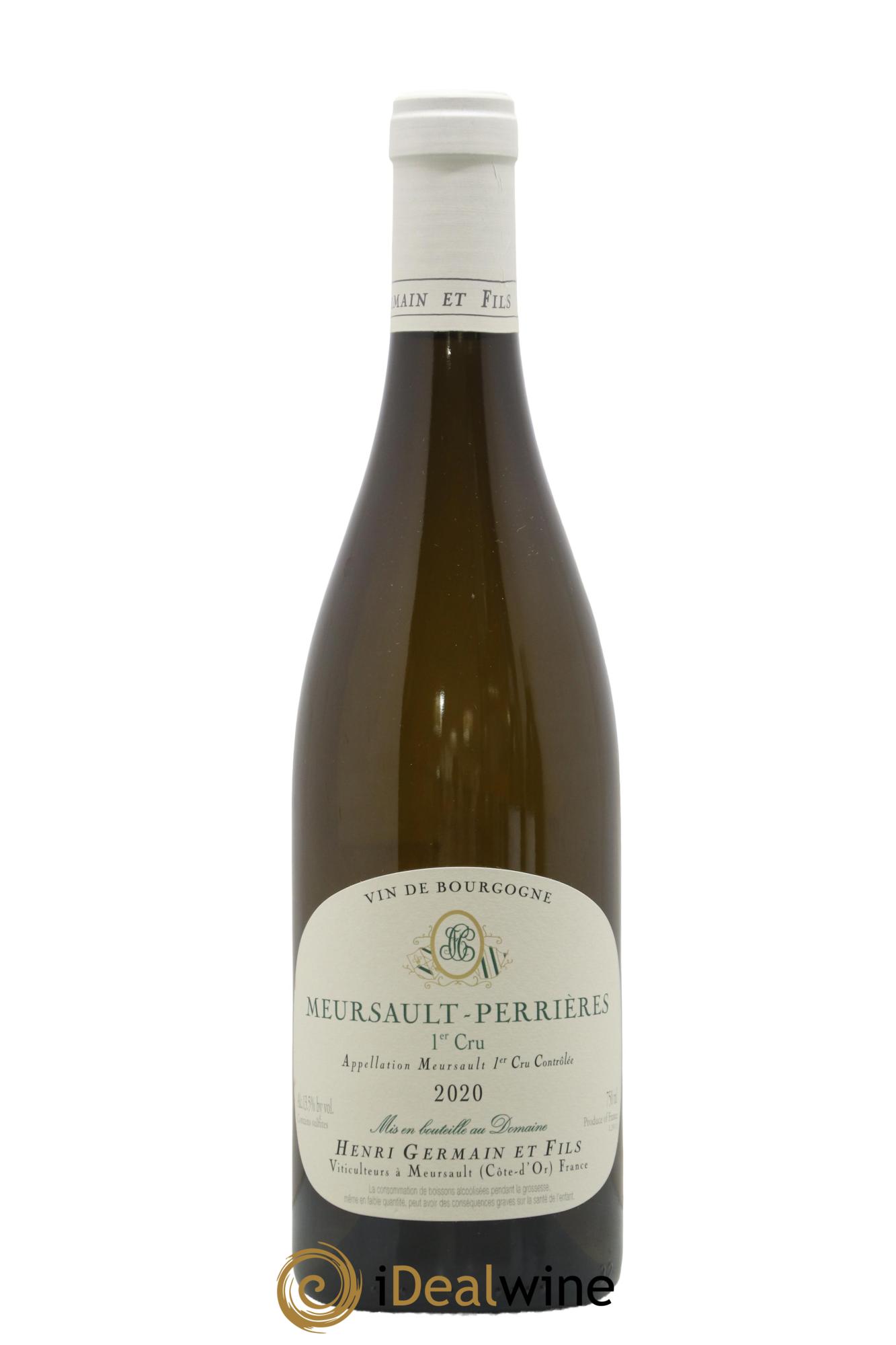 Meursault 1er Cru Perrières Henri Germain 2020 - Lot de 1 bouteille - 0