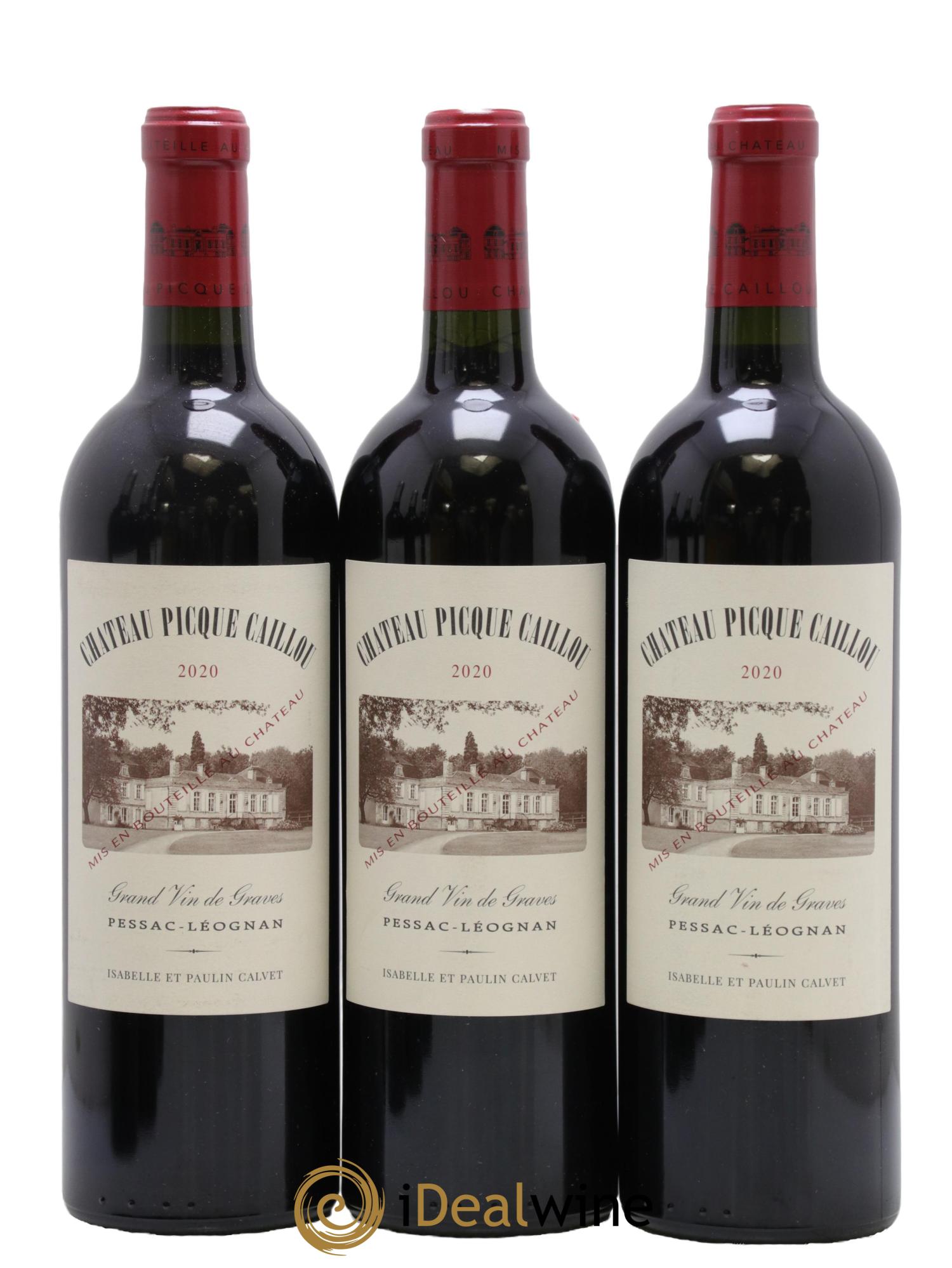 Château Picque Caillou 2020 - Lot de 3 bouteilles - 0