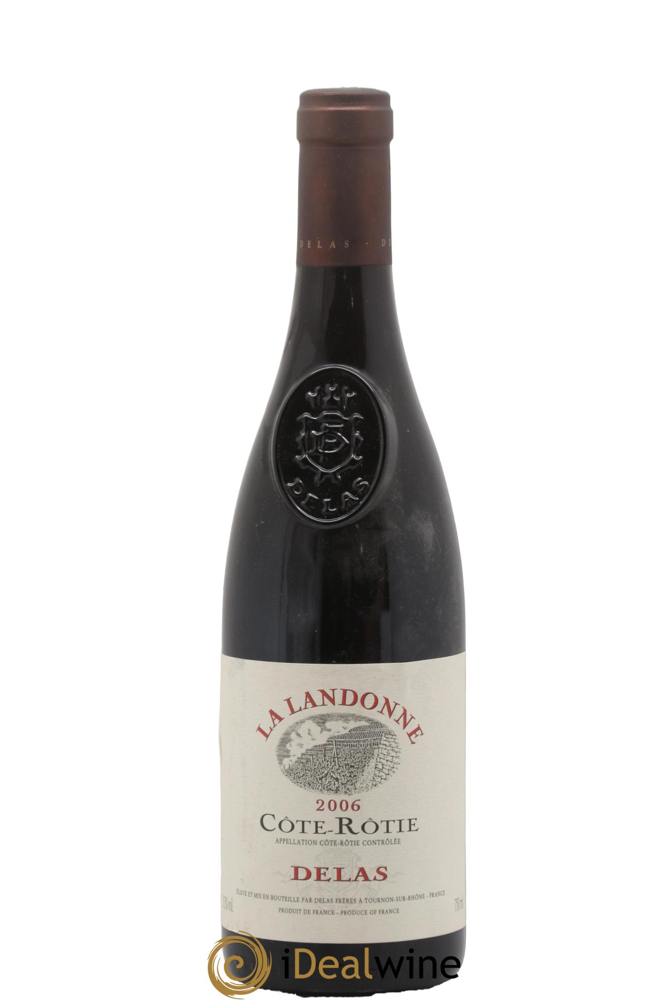 Côte-Rôtie La Landonne Delas Frères 2006 - Lot of 1 bottle - 0
