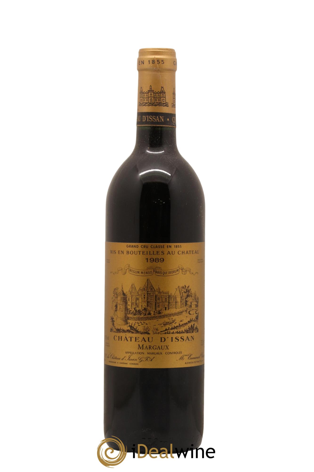 Château d'Issan 3ème Grand Cru Classé 1989 - Lotto di 1 bottiglia - 0