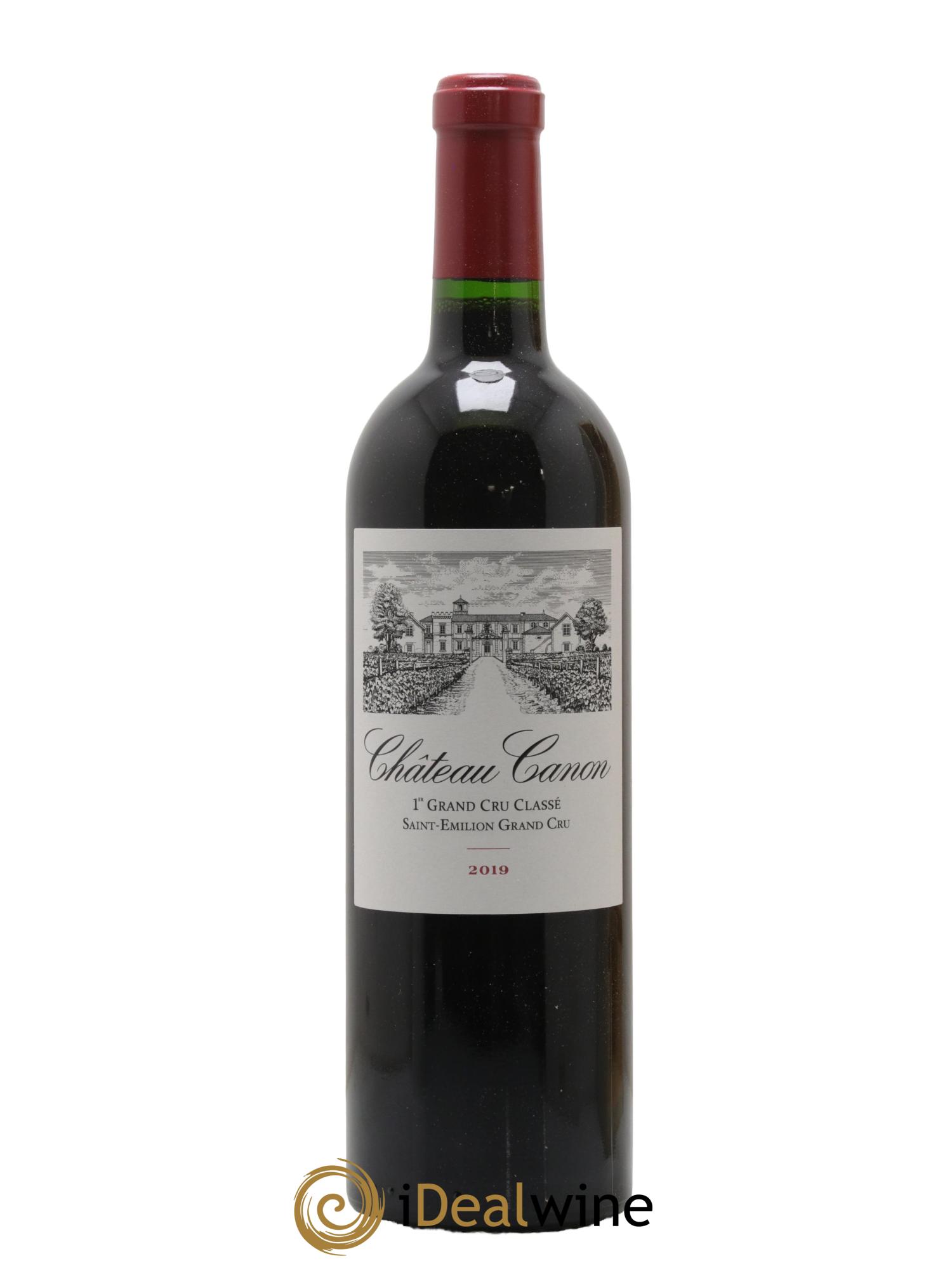 Château Canon 1er Grand Cru Classé B 2019 - Lot de 1 bouteille - 0