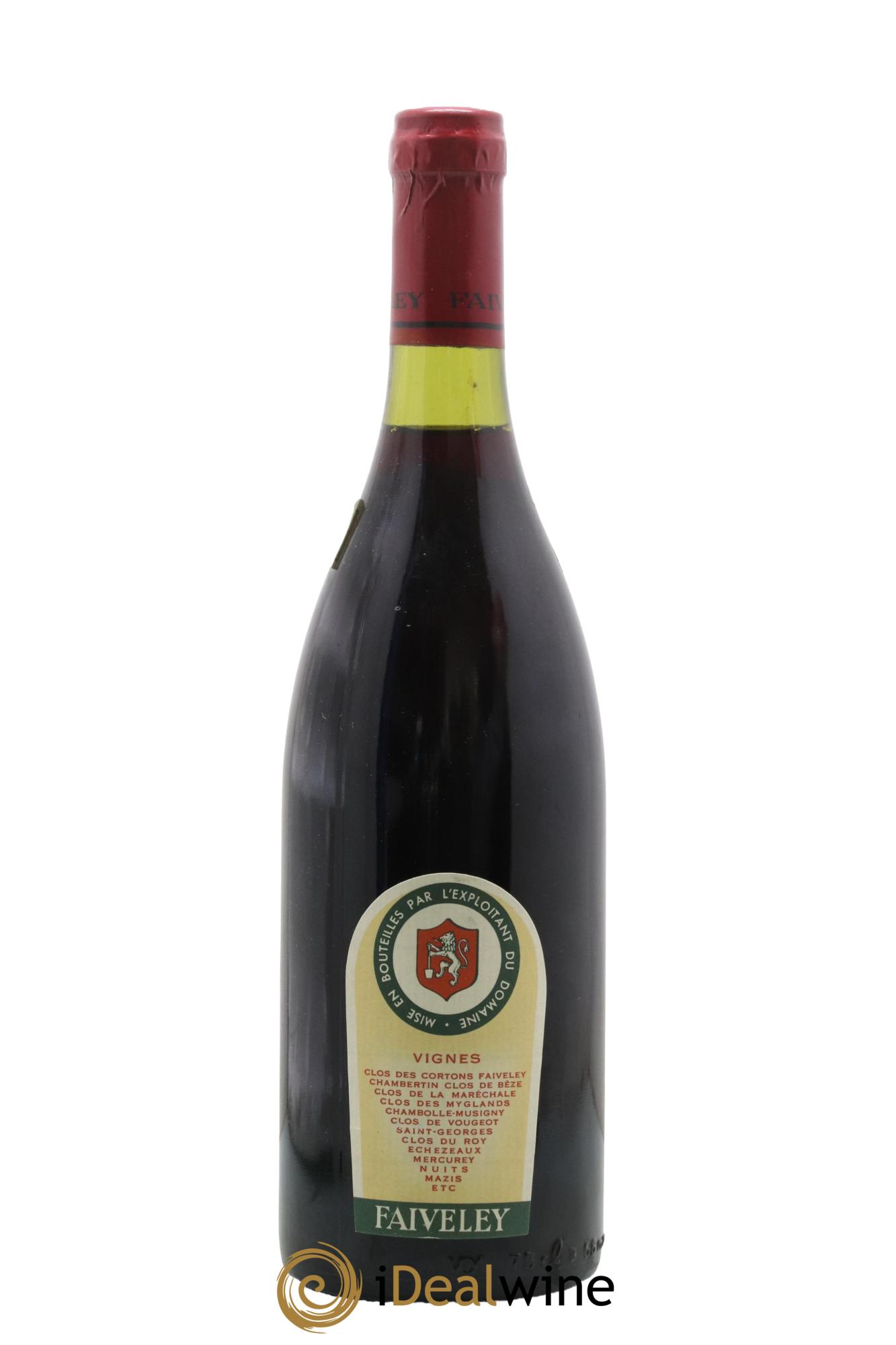 Chambertin Clos de Bèze Grand Cru Faiveley 1993 - Lot de 1 bouteille - 1
