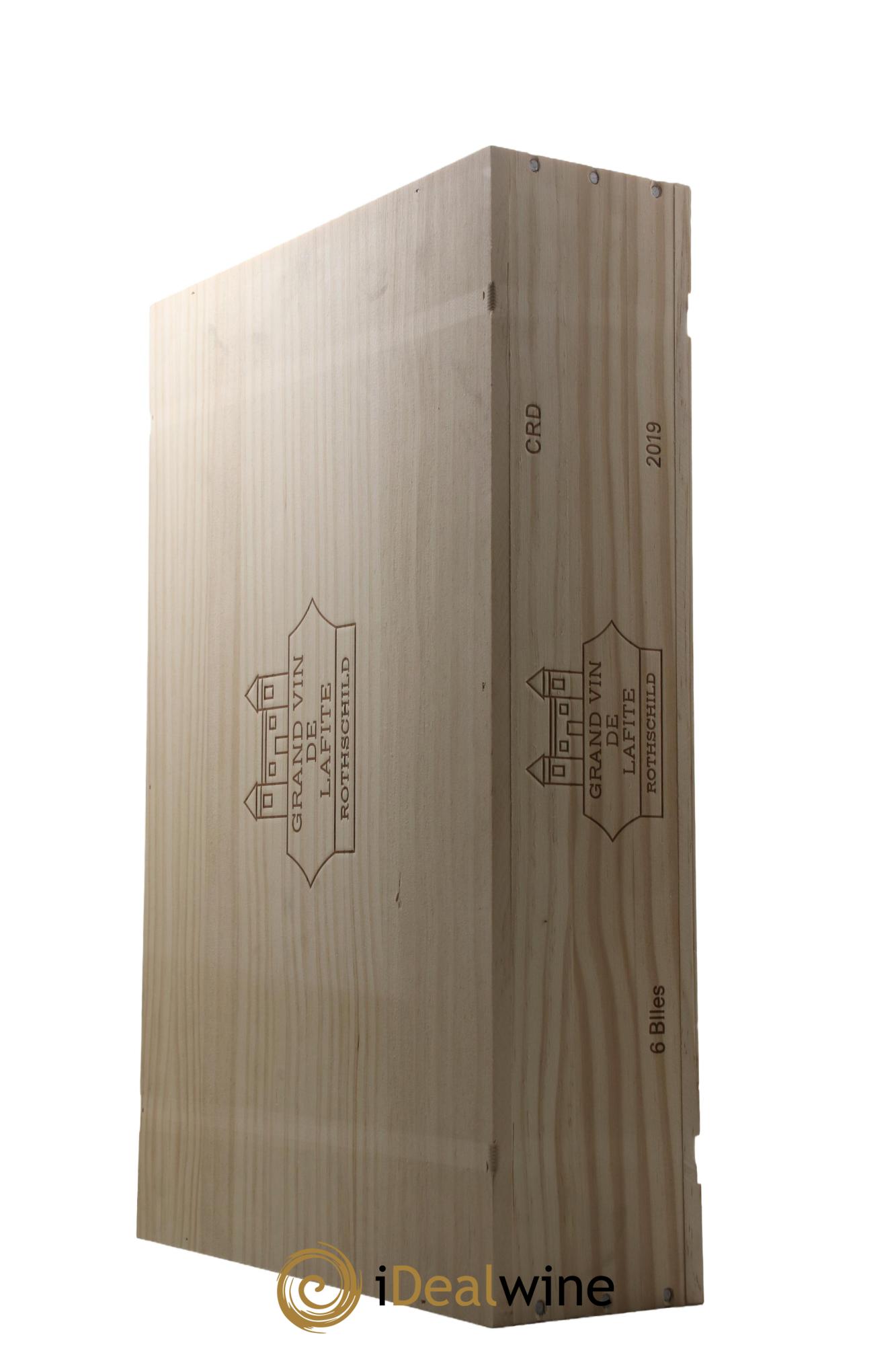 Château Lafite Rothschild 1er Grand Cru Classé 2019 - Lot de 6 bouteilles - 6