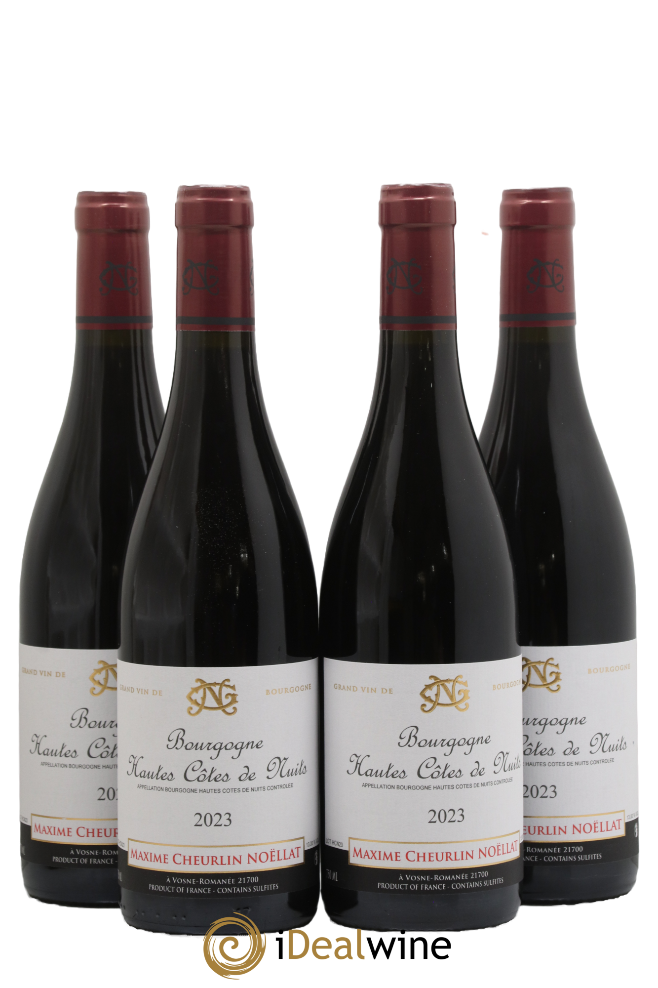 Hautes-Côtes de Nuits Maxime Cheurlin Noëllat 2023 - Lotto di 4 bottiglie - 0