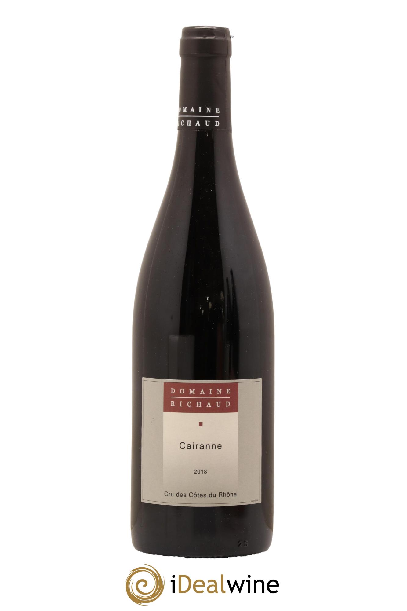 Cairanne Marcel Richaud 2018 - Lot de 1 bouteille - 0
