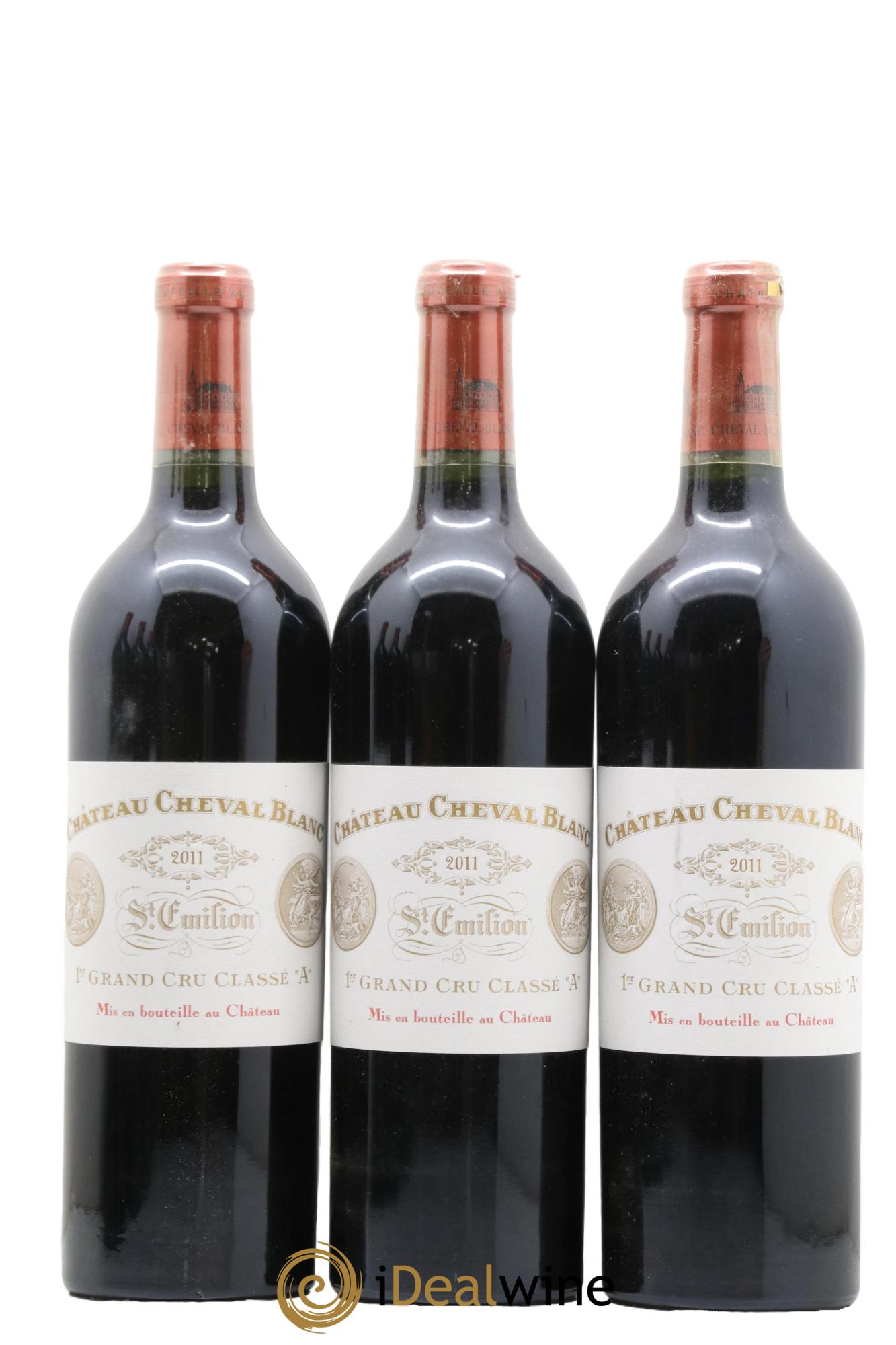 Château Cheval Blanc 1er Grand Cru Classé A 2011 - Lot of 6 bottles - 1