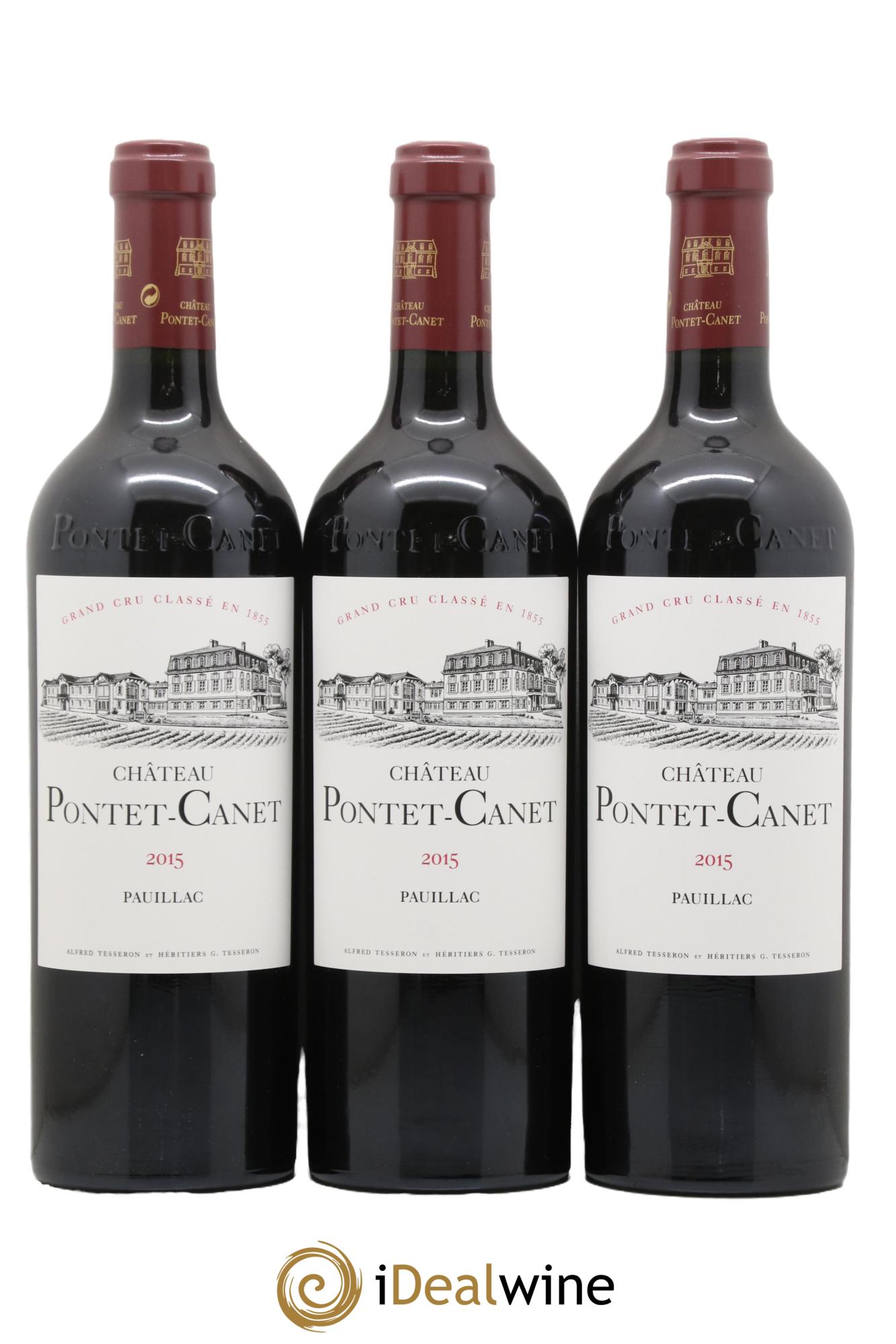 Château Pontet Canet 5ème Grand Cru Classé 2015 - Lotto di 6 bottiglie - 2