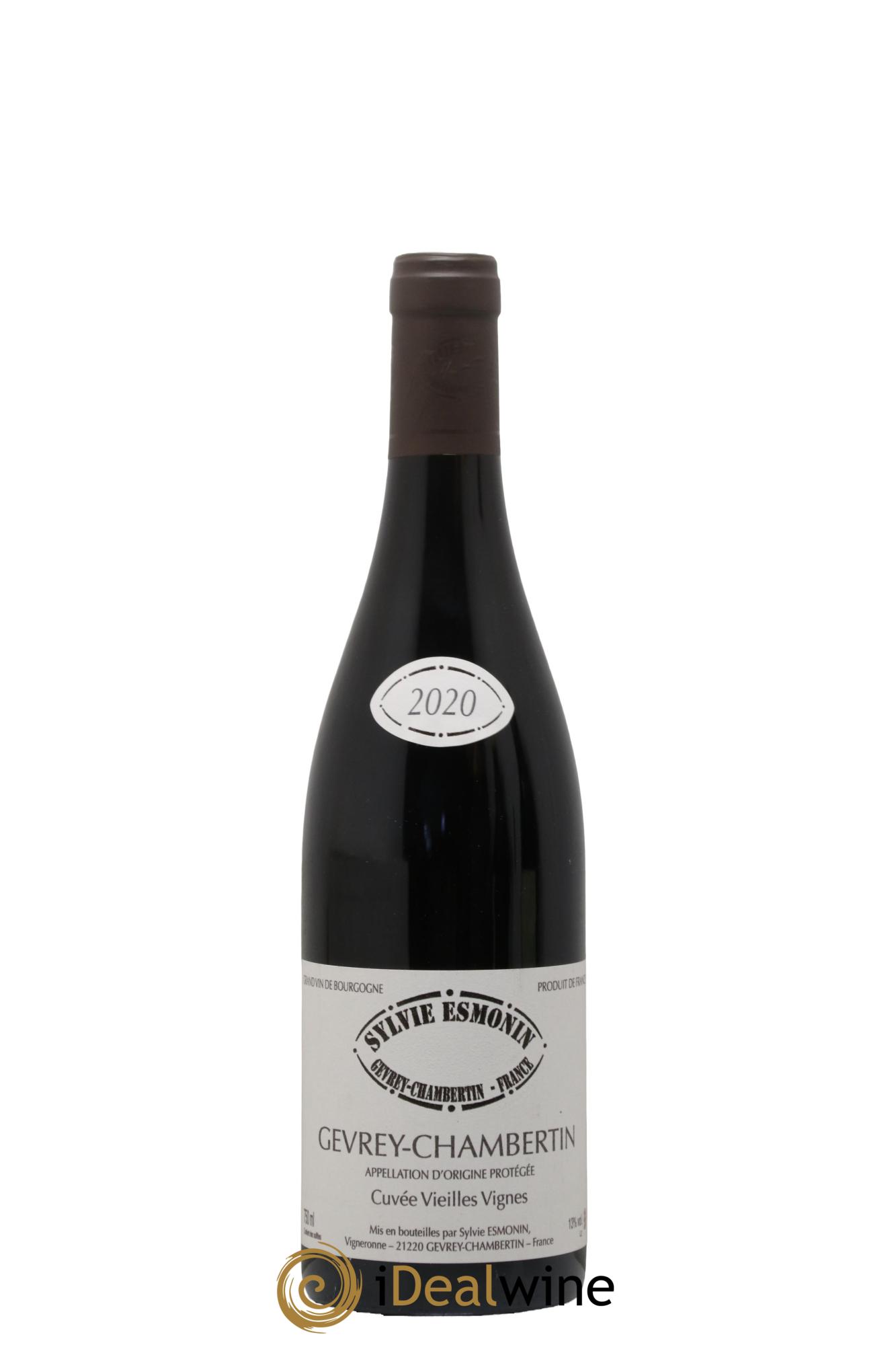 Gevrey-Chambertin Vieilles Vignes Sylvie Esmonin 2020 - Lot de 1 bouteille - 0