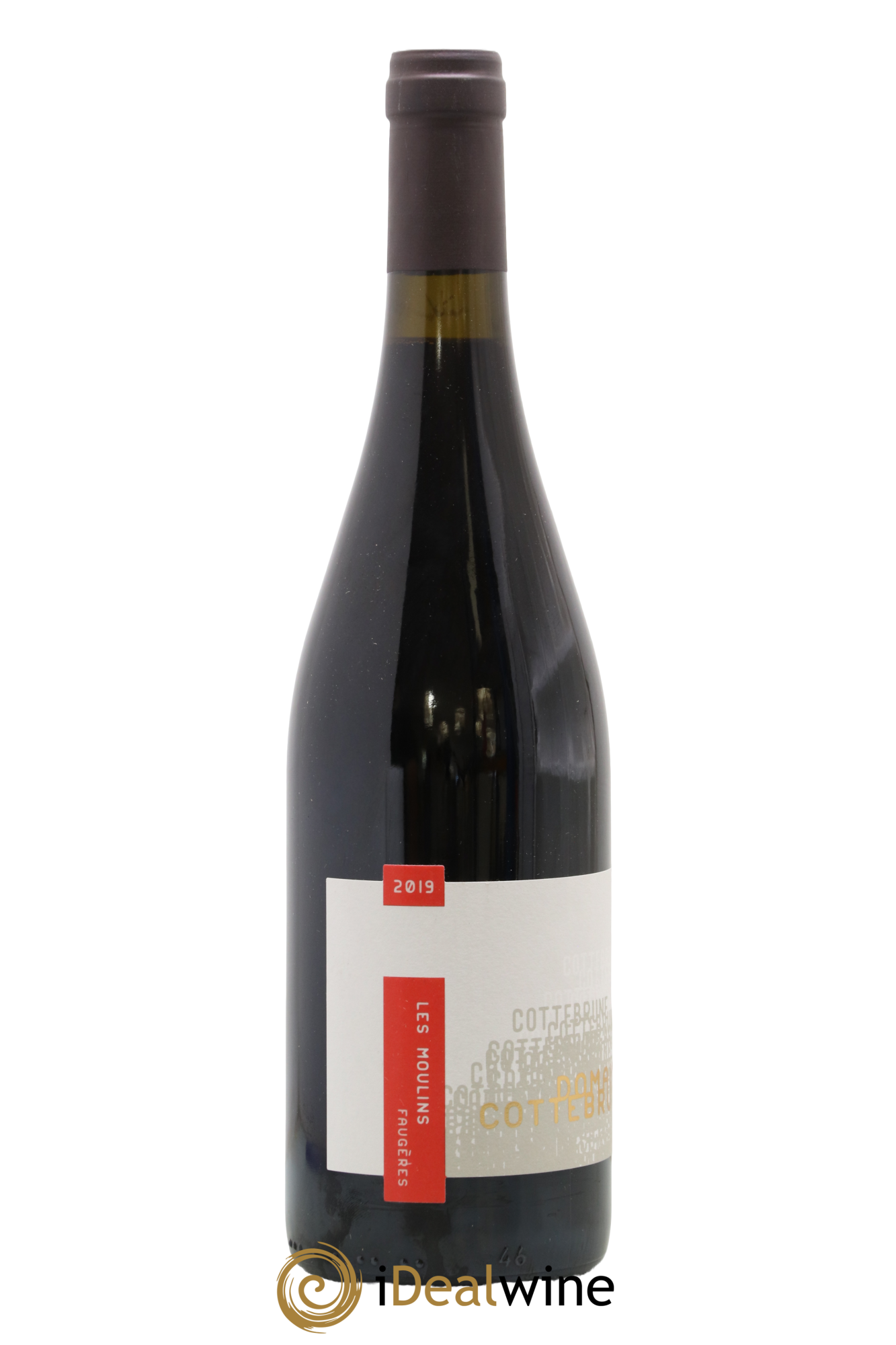 Faugères Les Moulins Domaine Cottebrune 2019 - Lot de 1 bouteille - 1