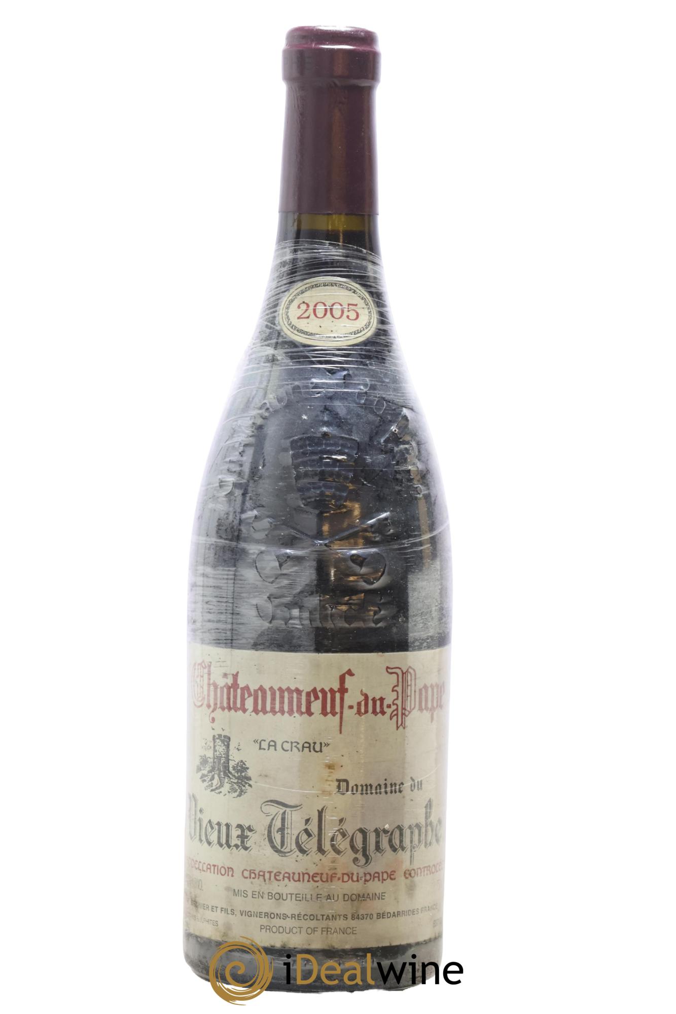 Châteauneuf-du-Pape Télégramme Vignobles Brunier 2005 - Lot de 1 bouteille - 0