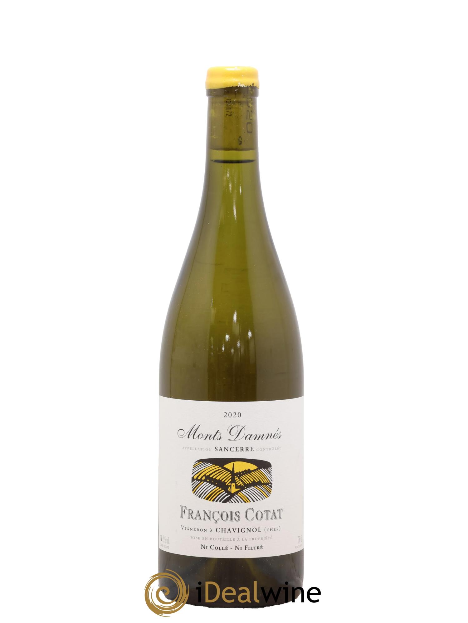 Sancerre Les Monts Damnés François Cotat 2020 - Posten von 1 Flasche - 0