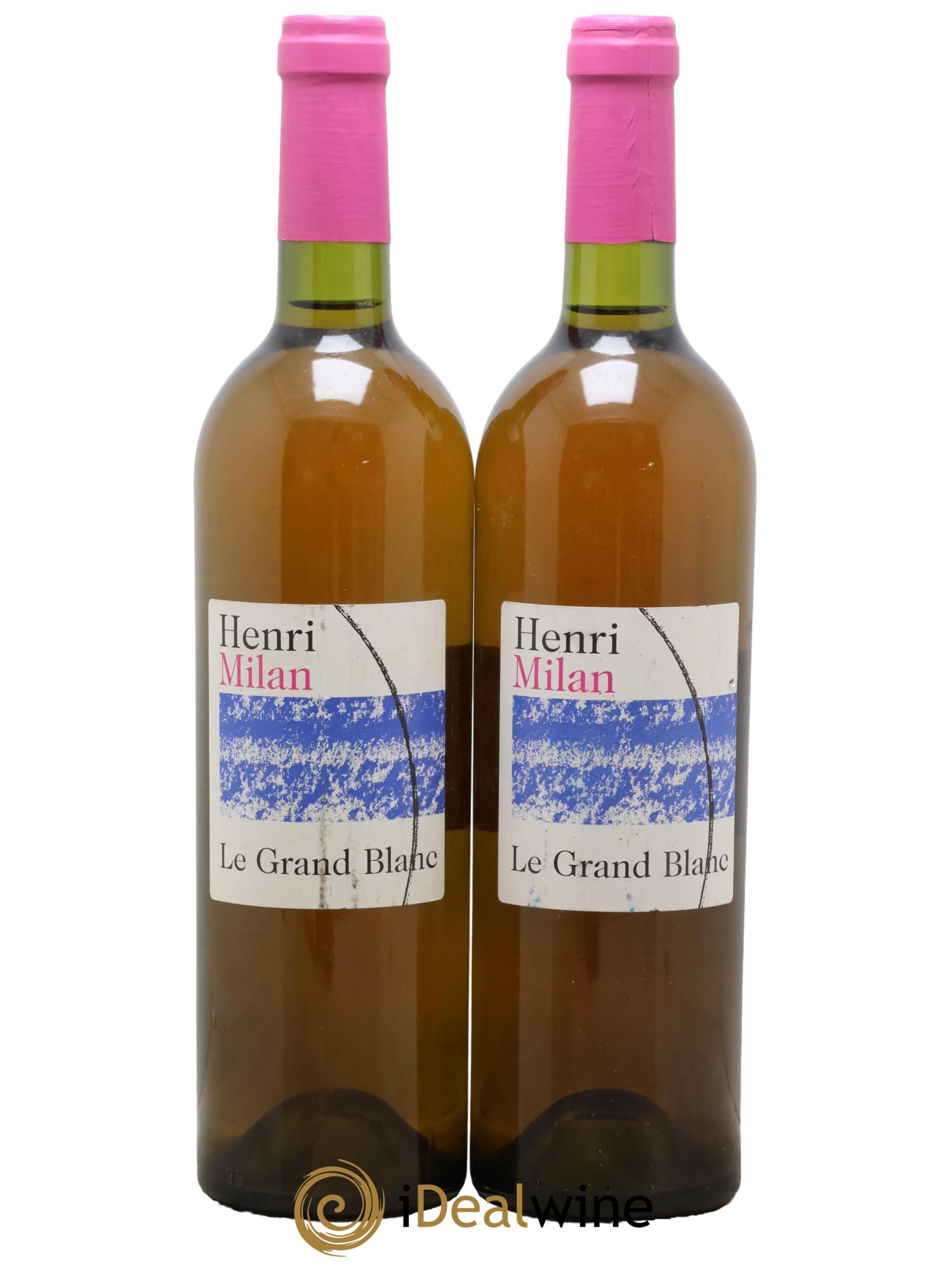 Vin de France Le Grand Blanc Henri Milan 2004 - Lot de 2 bouteilles - 0