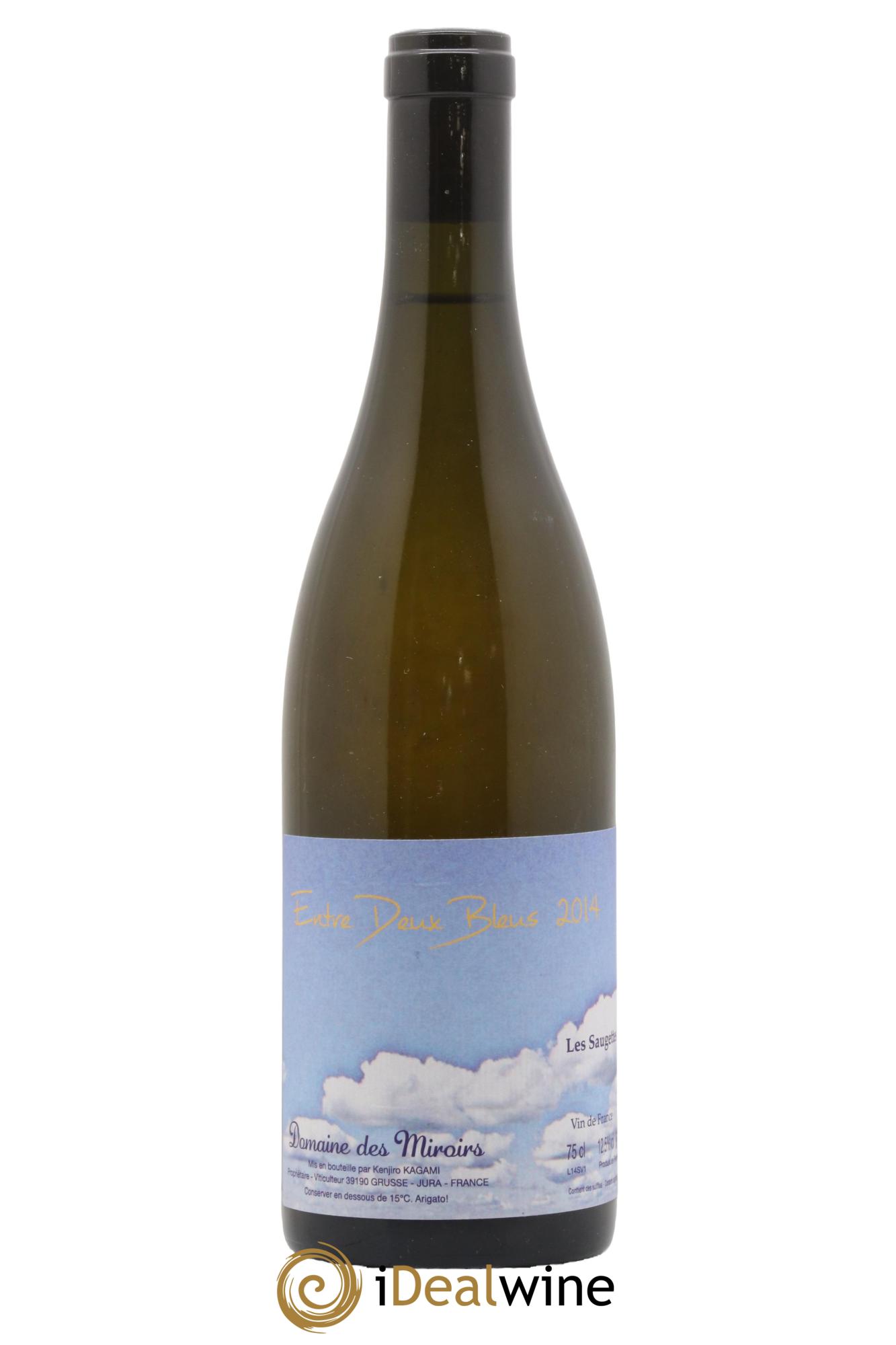 Vin de France Entre Deux Bleus Les saugettes Kenjiro Kagami - Domaine des Miroirs 2014 - Posten von 1 Flasche - 1