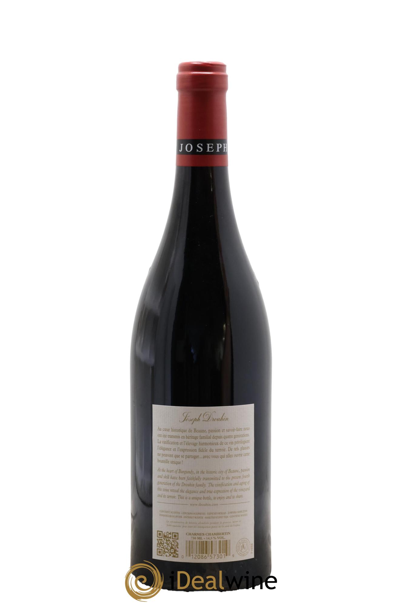 Charmes-Chambertin Grand Cru Joseph Drouhin 2019 - Lot de 1 bouteille - 1