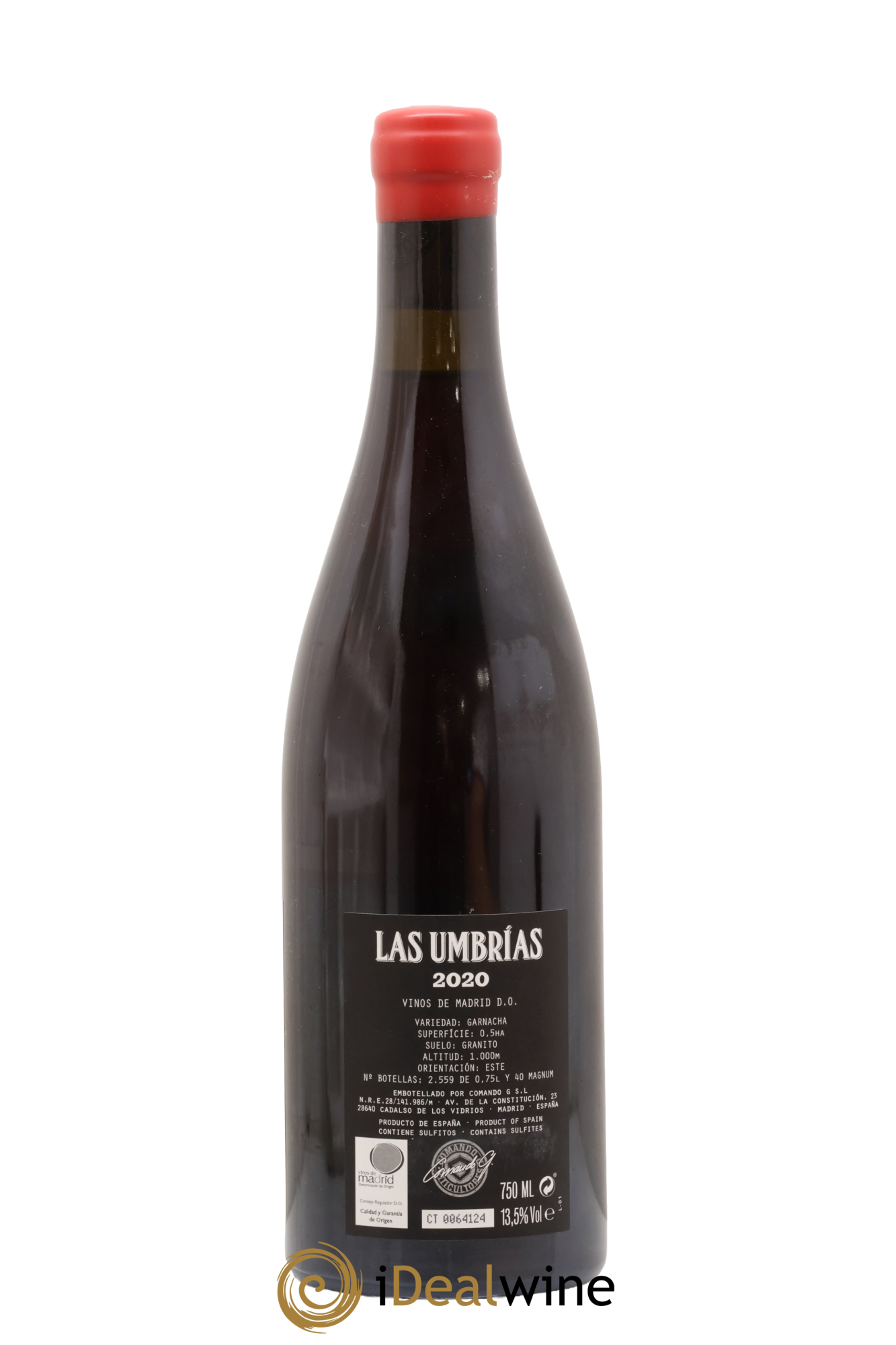 Vinos de Madrid DO Comando G Las Umbrias 2020 - Lot de 1 bouteille - 1