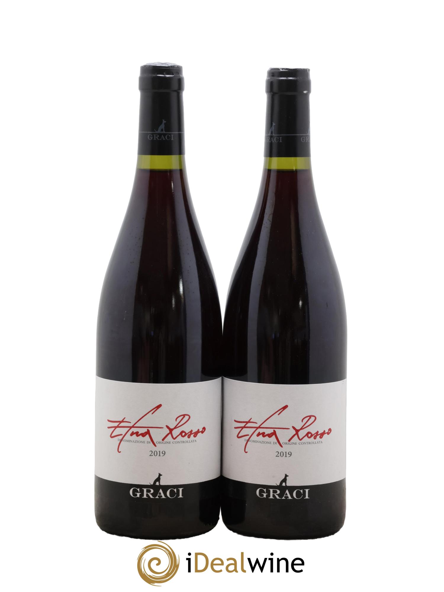 Italie Etna Rosso Graci 2019 - Lot de 2 bouteilles - 0