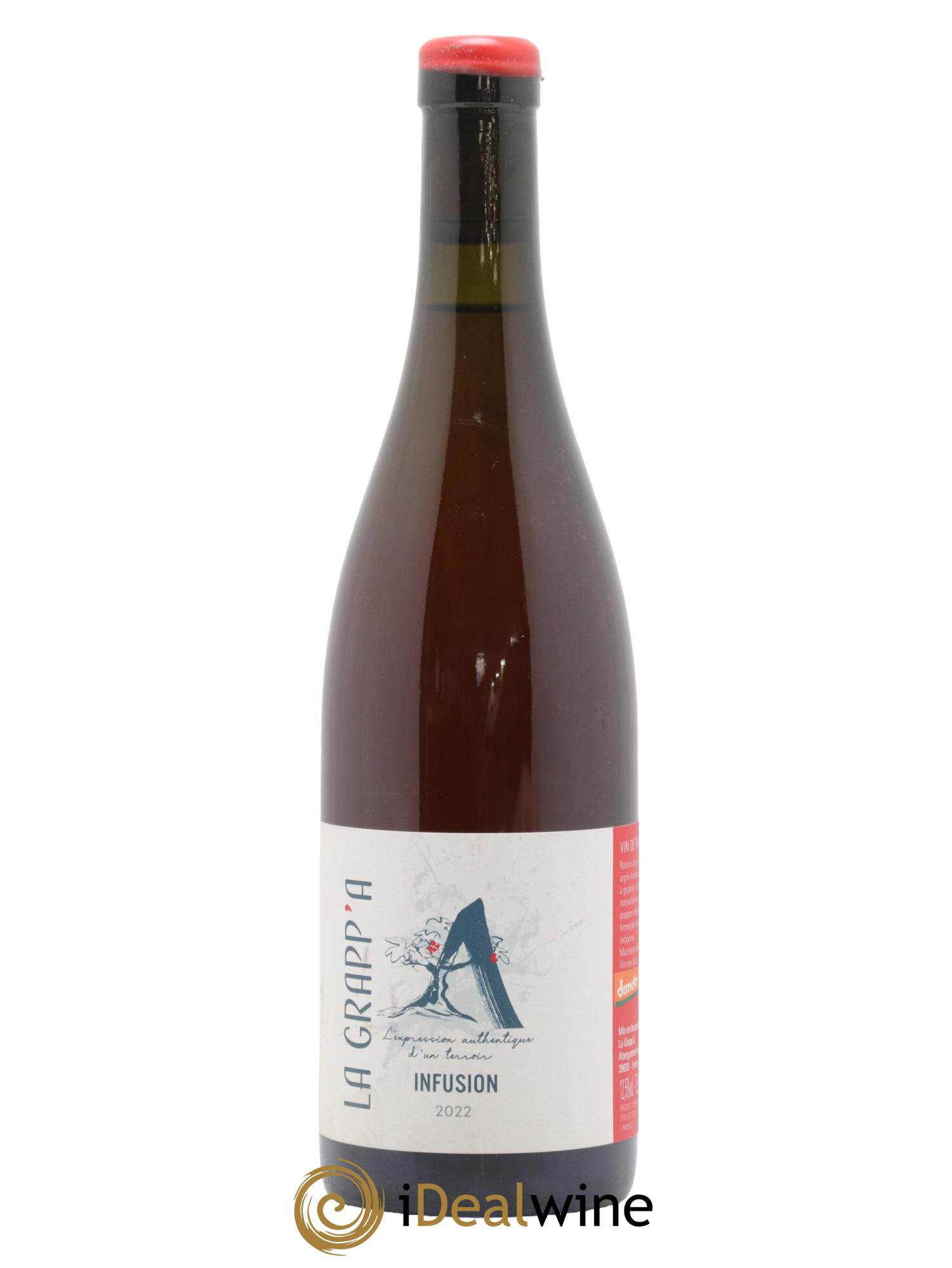 Vin de France Infusion La Grapp'a 2022 - Lot de 1 bouteille - 0