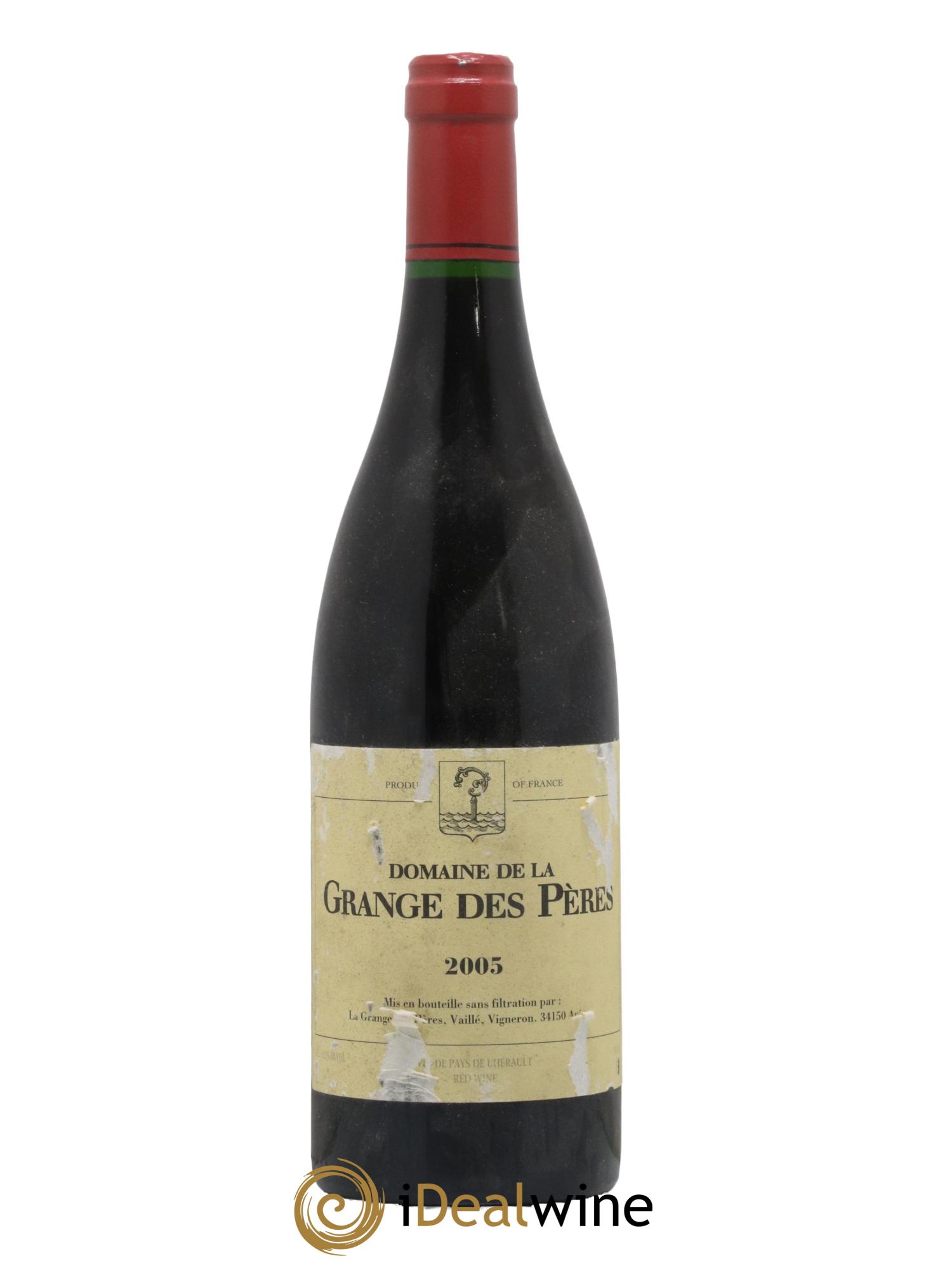 Pays d'Hérault Grange des Pères Laurent Vaillé 2005 - Lot de 1 bouteille - 0