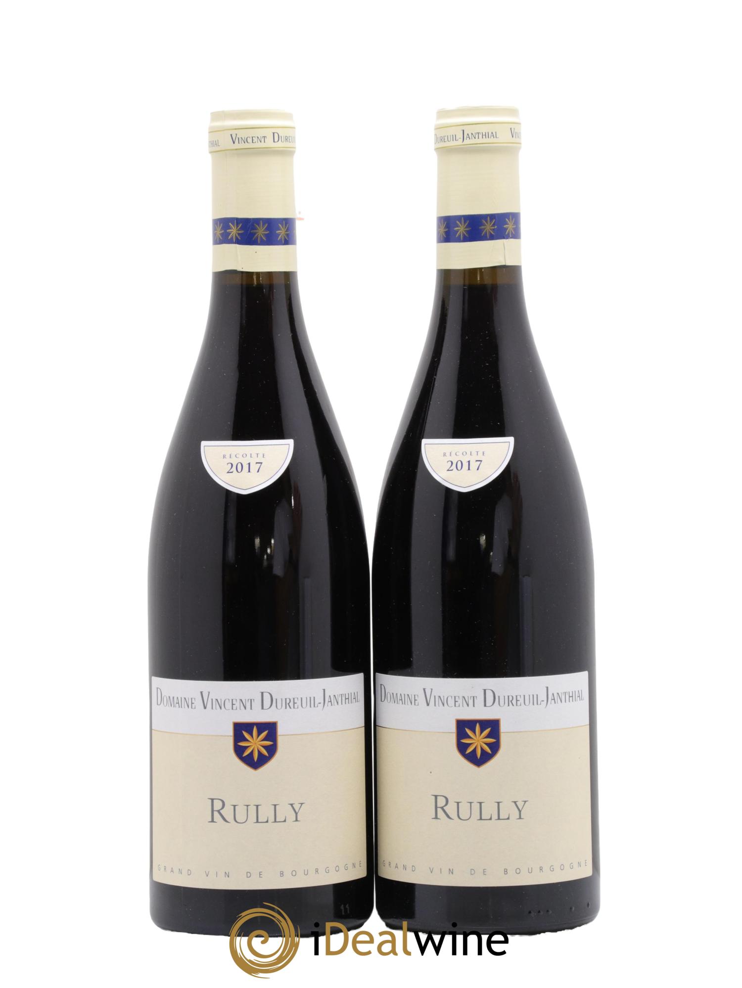 Rully Vincent Dureuil-Janthial 2017 - Posten von 2 Flaschen - 0