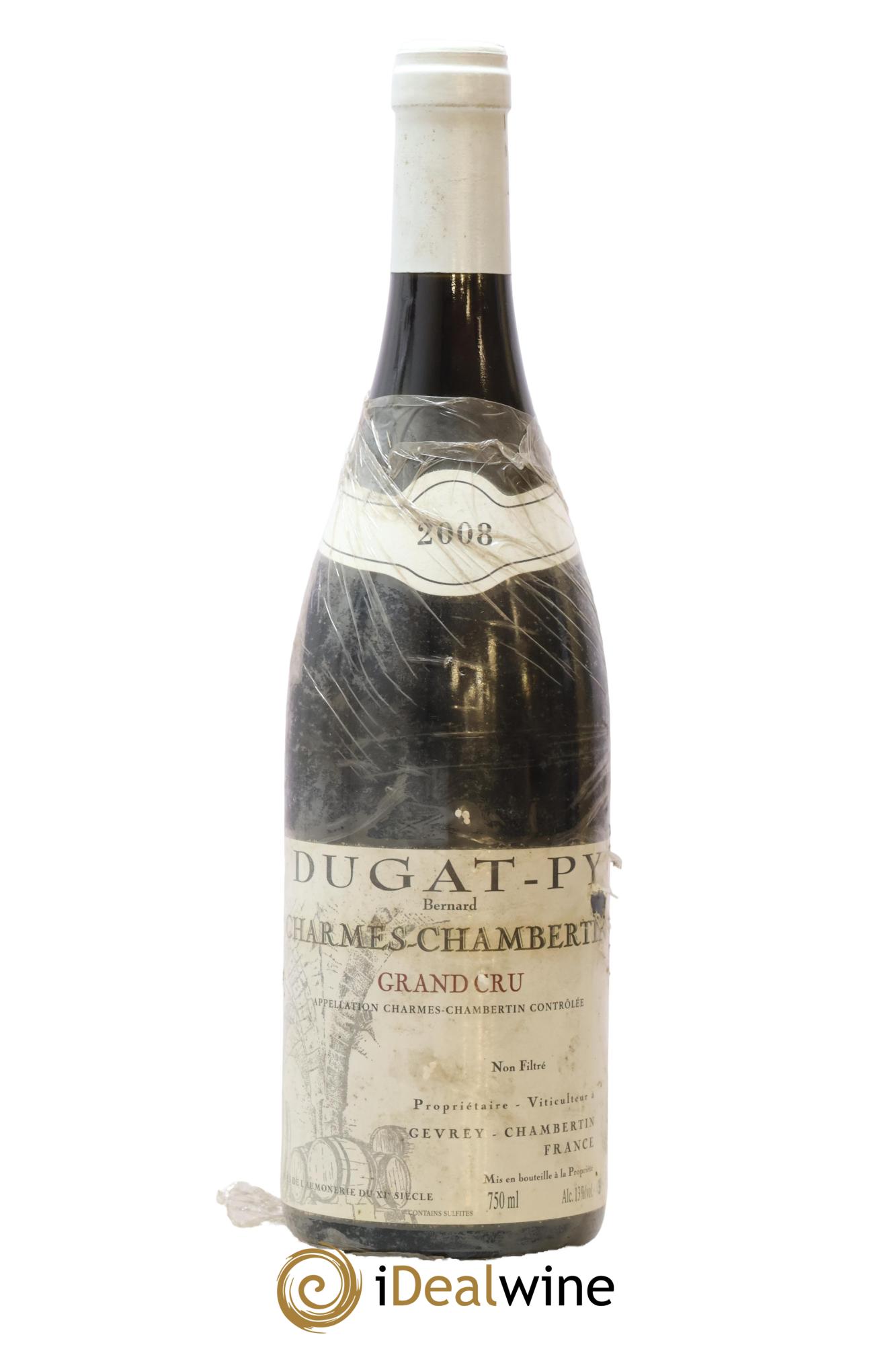 Charmes-Chambertin Grand Cru Dugat-Py 2008 - Posten von 1 Flasche - 0