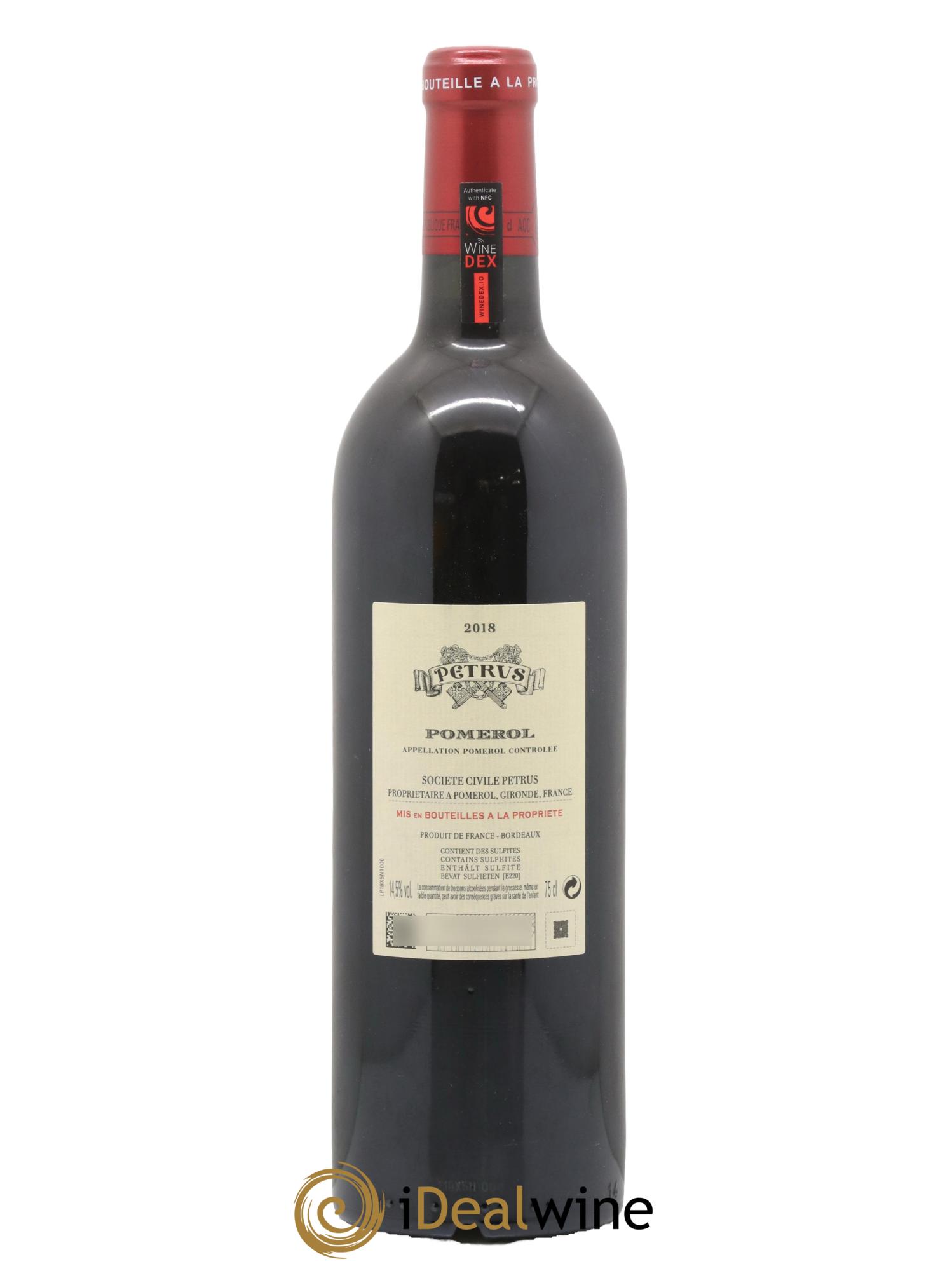 Petrus 2018 - Posten von 1 Flasche - 2