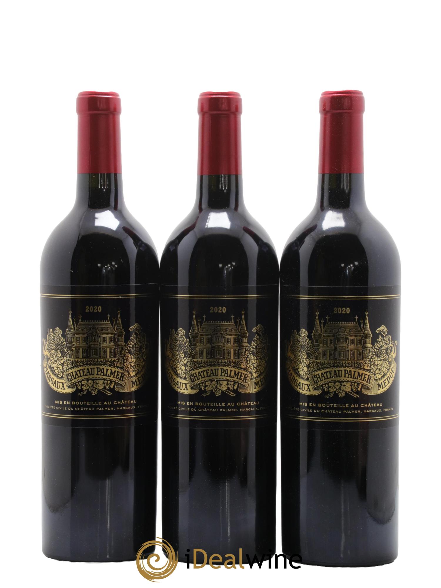 Château Palmer 3ème Grand Cru Classé 2020 - Lot de 6 bouteilles - 3