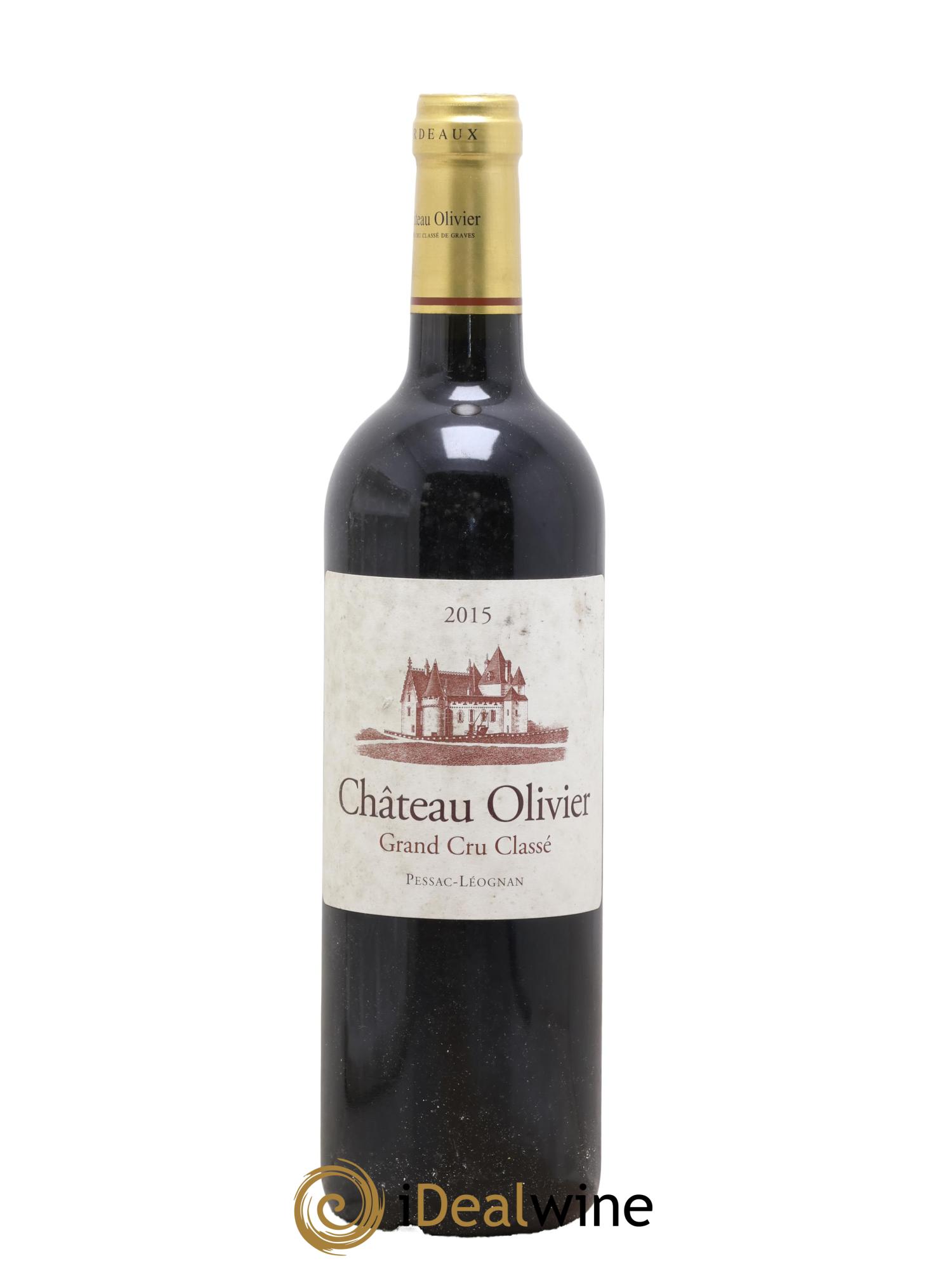 Château Olivier Cru Classé de Graves 2015 - Lot de 1 bouteille - 0