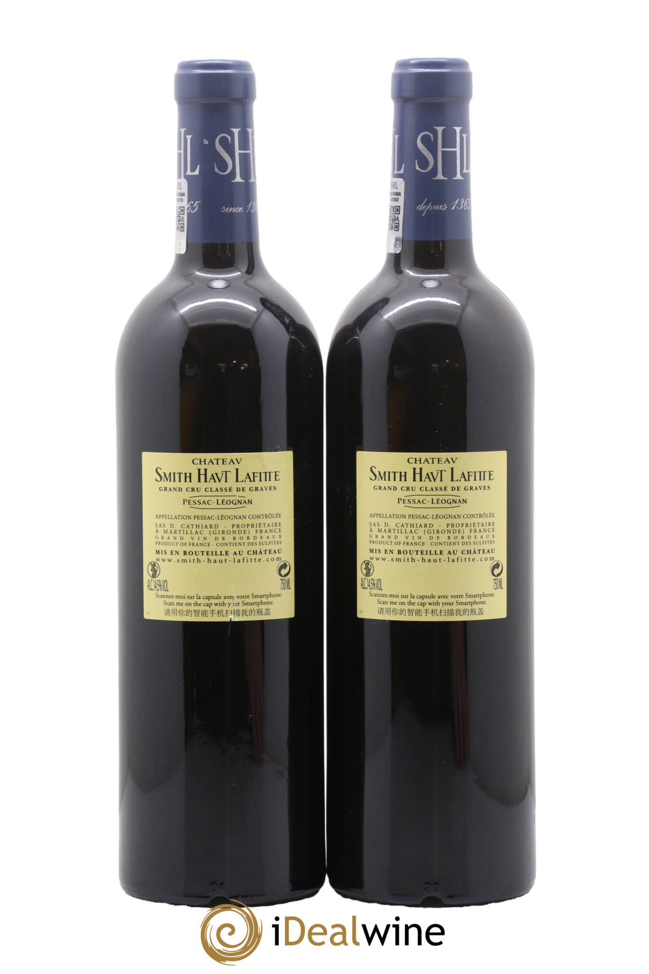 Château Smith Haut Lafitte Cru Classé de Graves 2009 - Lot de 2 bouteilles - 1