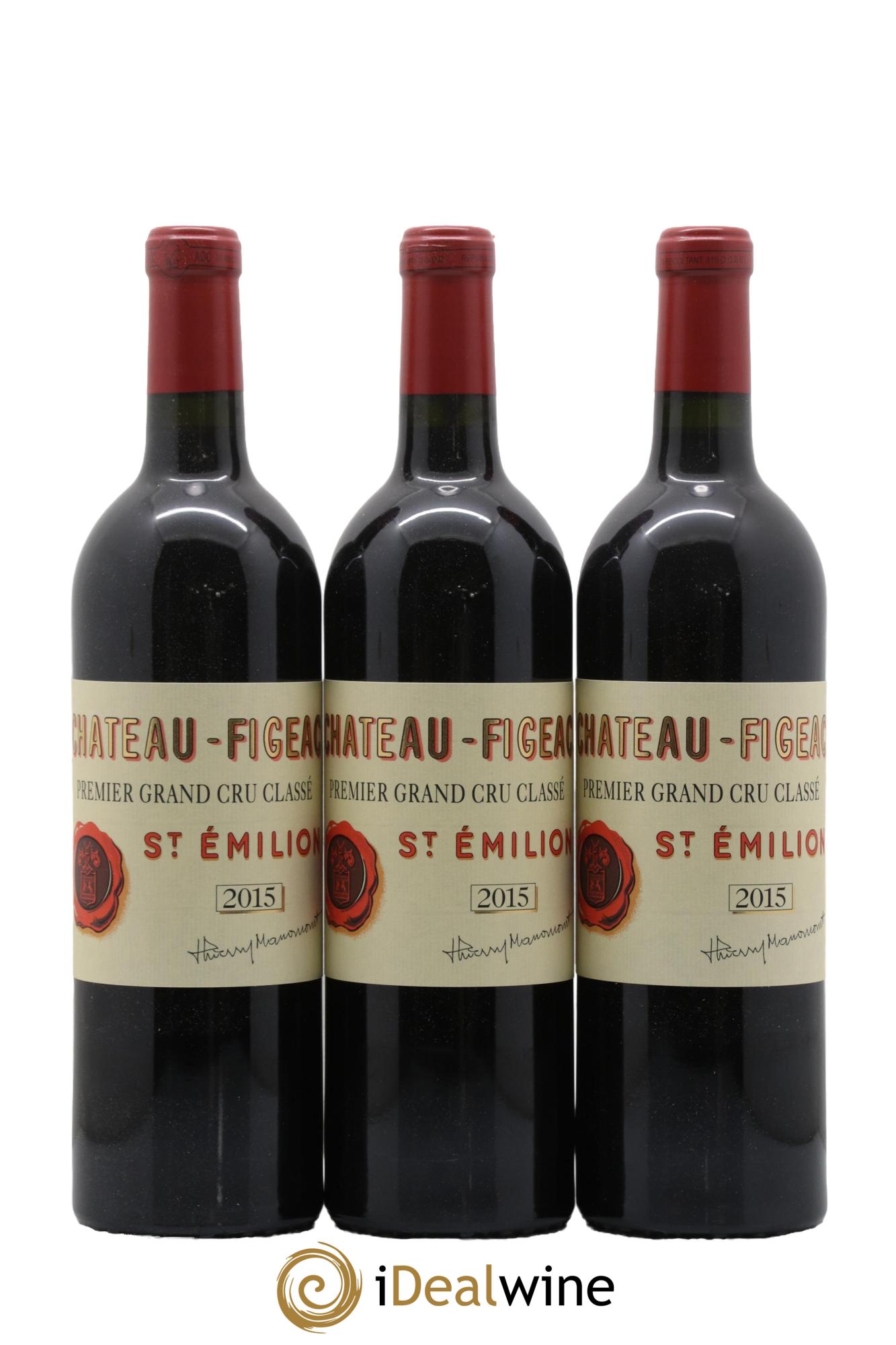 Château Figeac 1er Grand Cru Classé A 2015 - Lot de 6 bouteilles - 2
