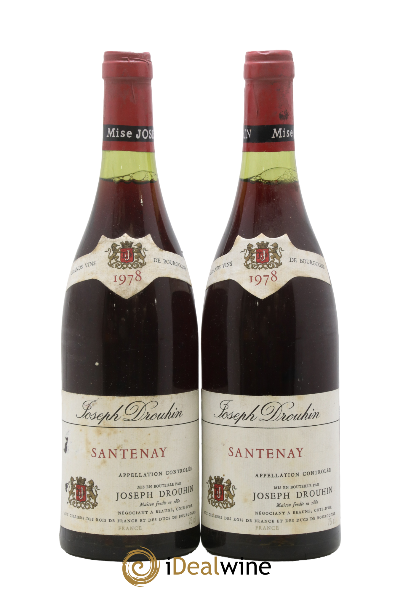 Santenay Joseph Drouhin 1978 - Lot de 2 bouteilles - 0
