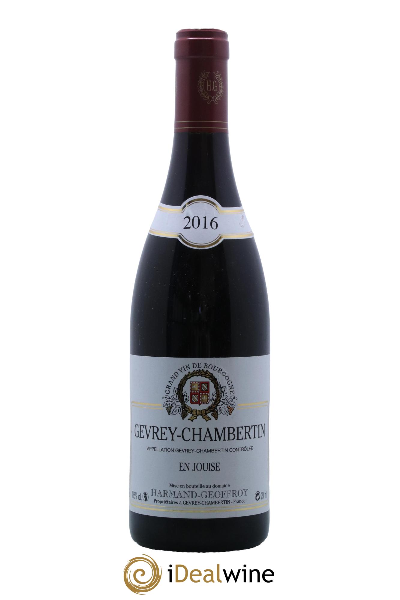 Buy Gevrey-Chambertin En Jouise Harmand-Geoffroy (Domaine) 2016