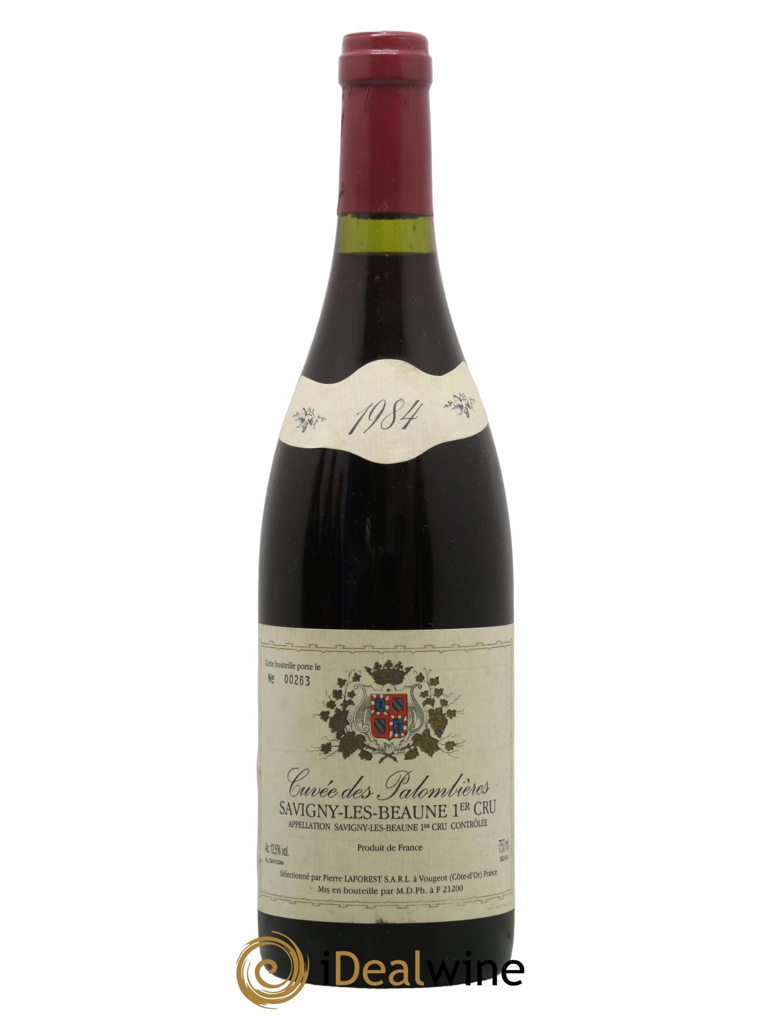 Savigny-lès-Beaune 1er Cru Cuvée Des Palombières Pierre Laforest 1984 - Lot de 1 bouteille - 0
