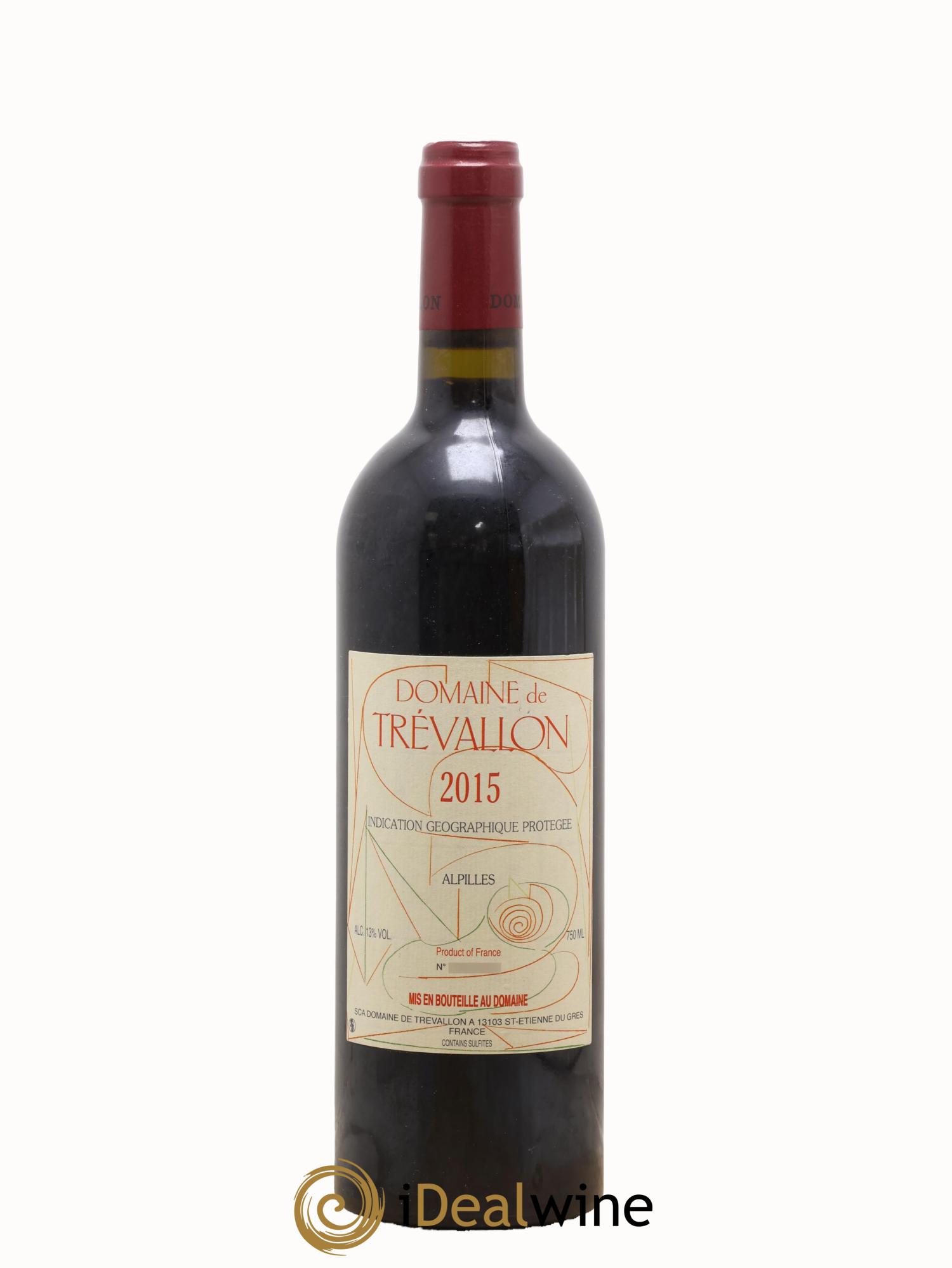IGP Alpilles Trévallon (Domaine de) Eloi Dürrbach 2015 - Lot de 1 bouteille - 0