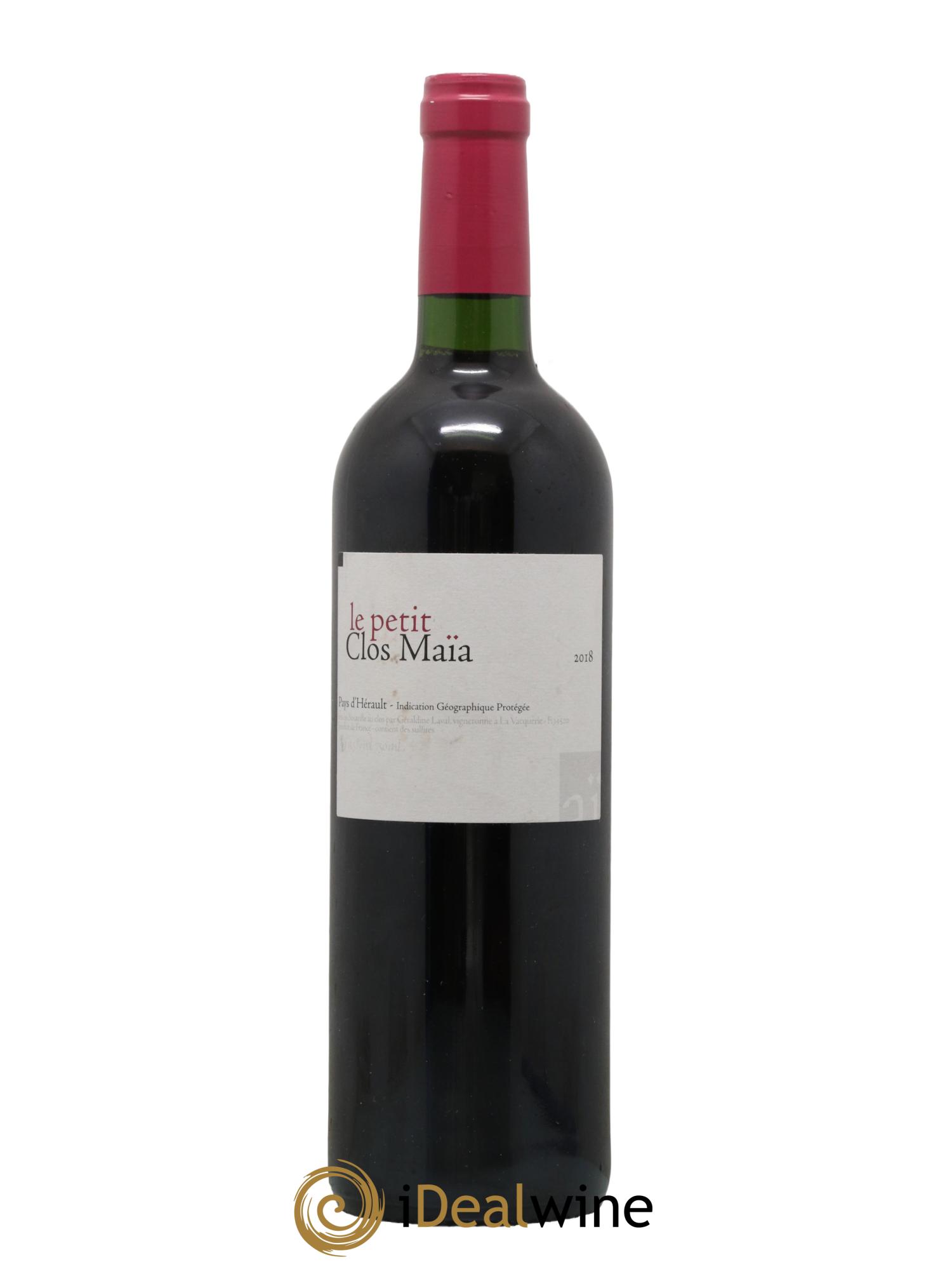 Pays d'Hérault Clos Maia Le Petit Clos 2018 - Lot de 1 bouteille - 0