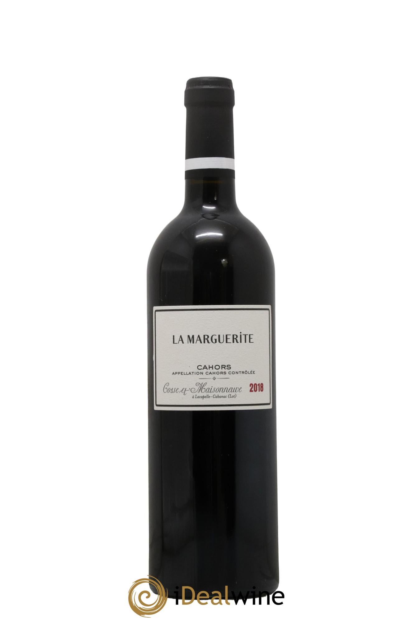 Cahors La Marguerite Cosse-Maisonneuve (Domaine) 2018 - Lot de 1 bouteille - 0