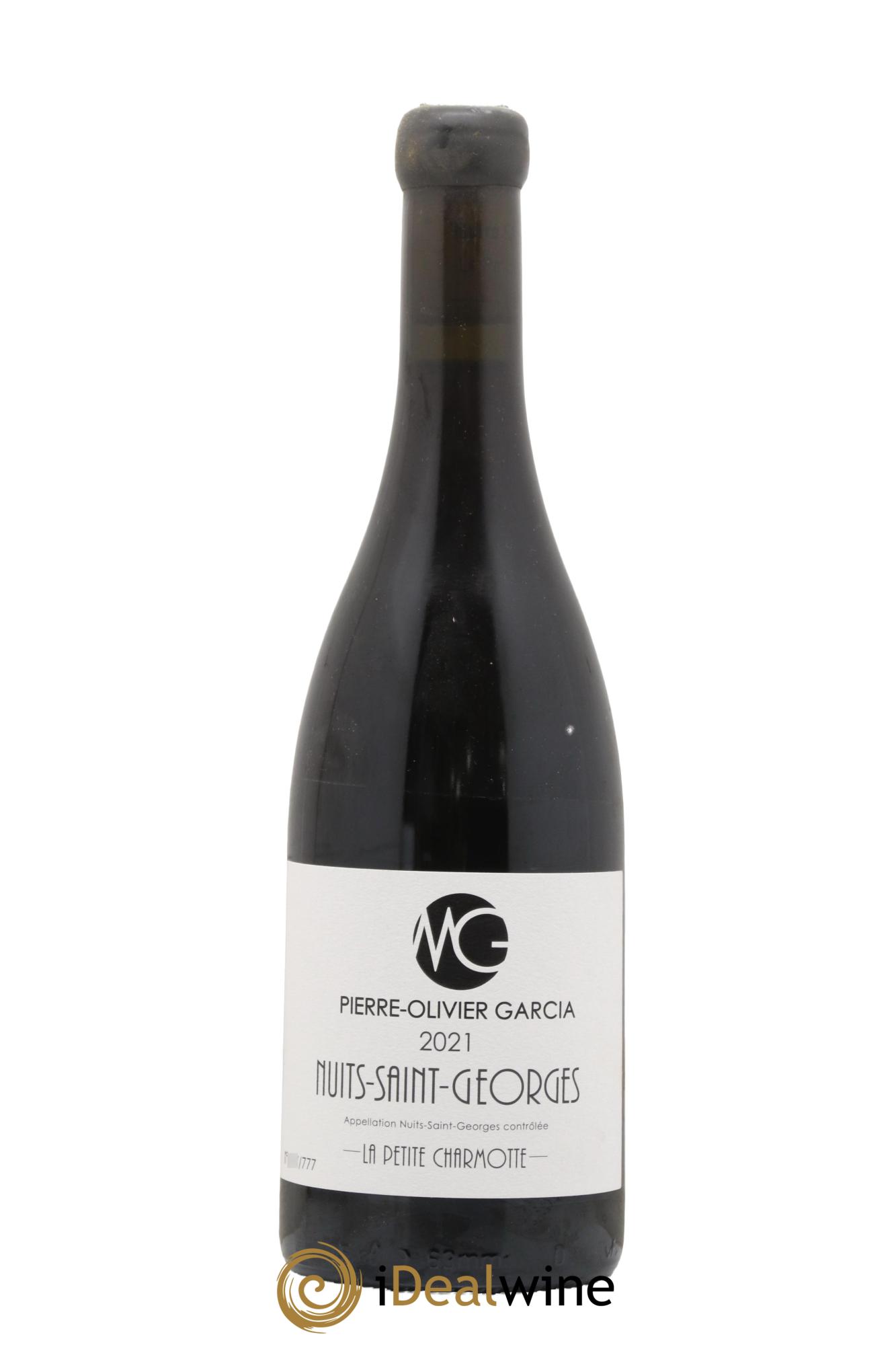 Nuits Saint-Georges La Petite Charmotte Pierre Olivier Garcia 2021 - Lot de 1 bouteille - 0