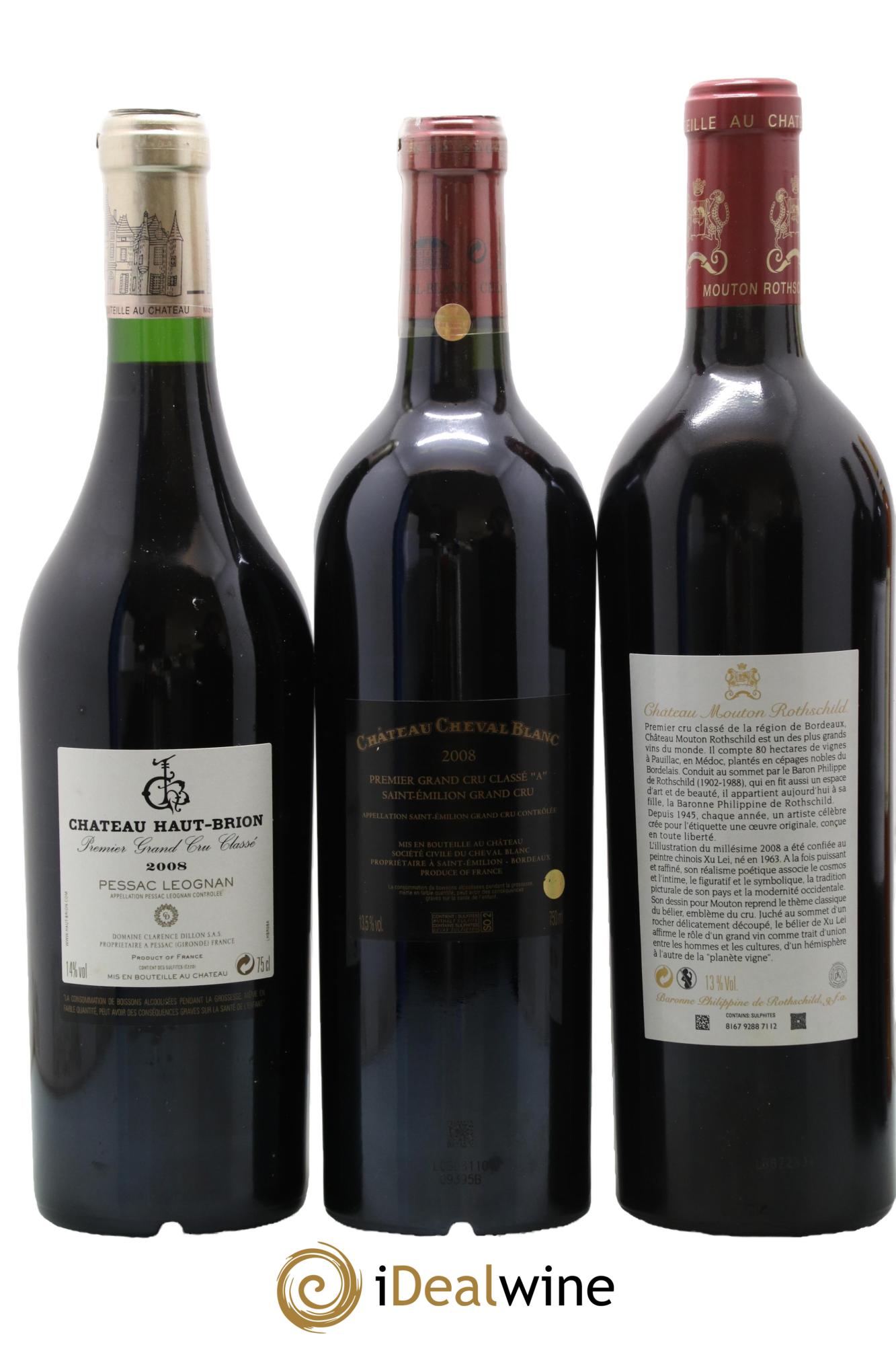 Caisse Collection Duclot 2008 2008 - Lotto di 9 bottiglie - 4