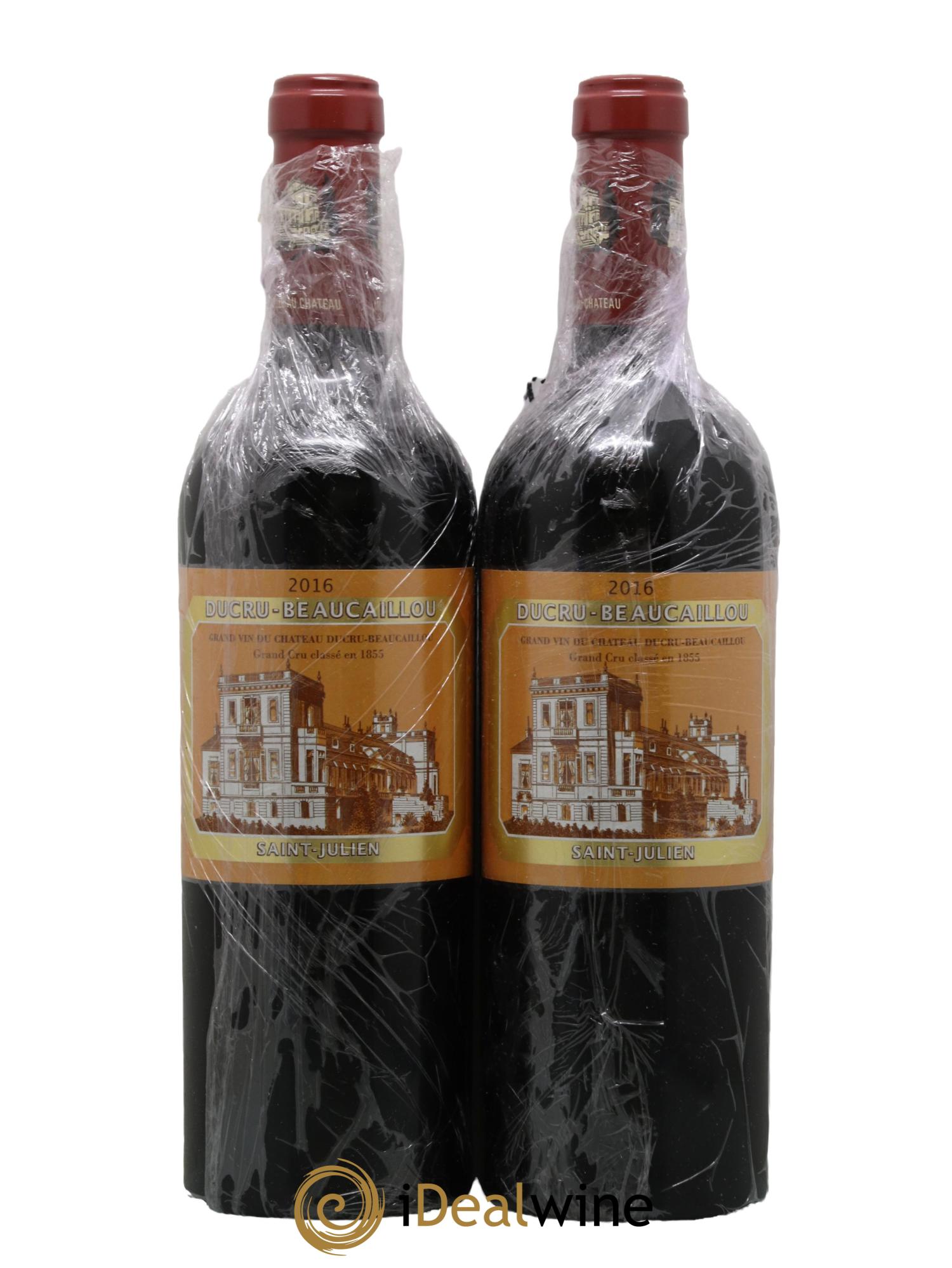 Château Ducru Beaucaillou 2ème Grand Cru Classé 2016 - Lot de 2 bouteilles - 0