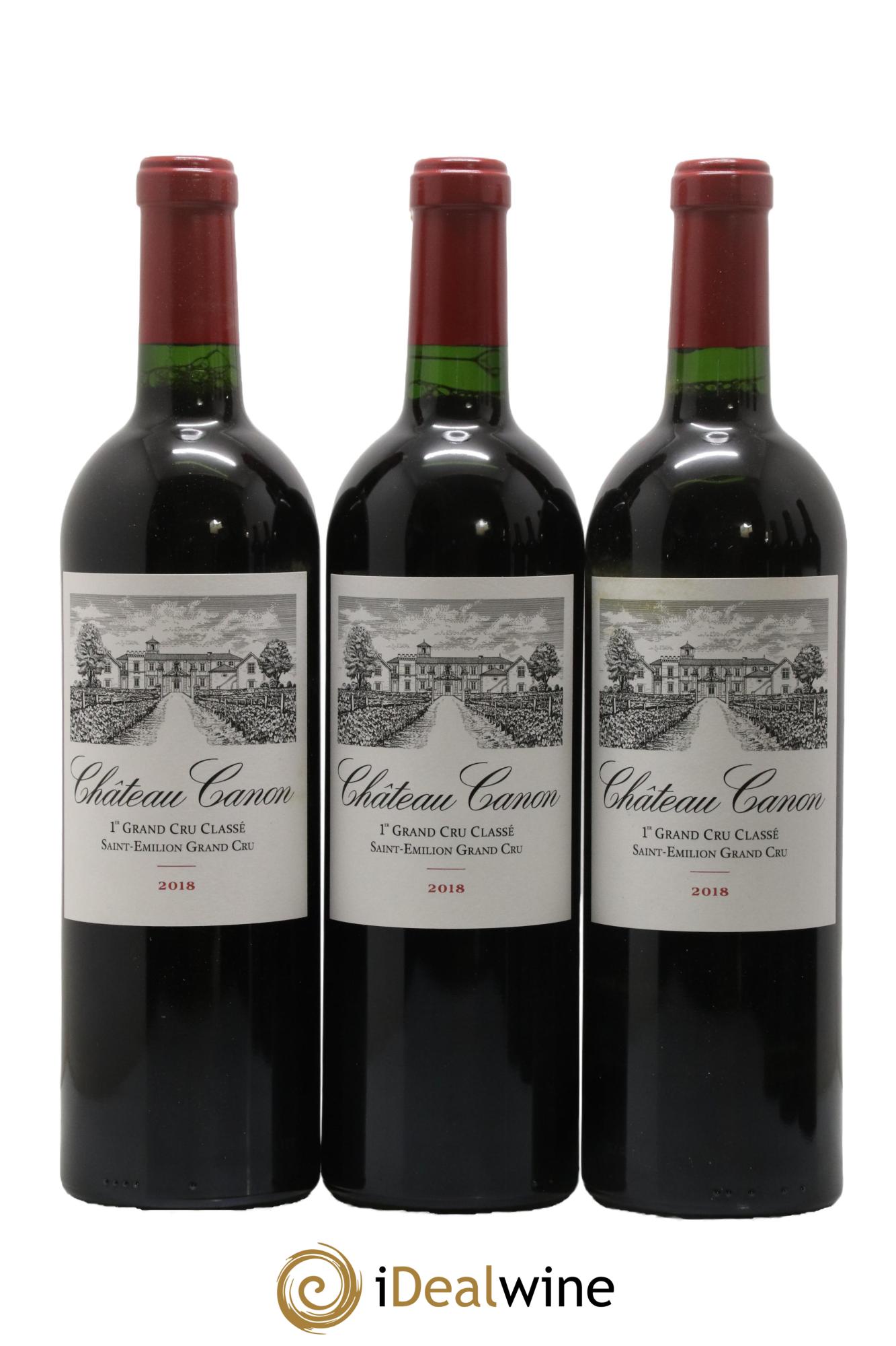 Château Canon 1er Grand Cru Classé B 2018 - Lot de 6 bouteilles - 2