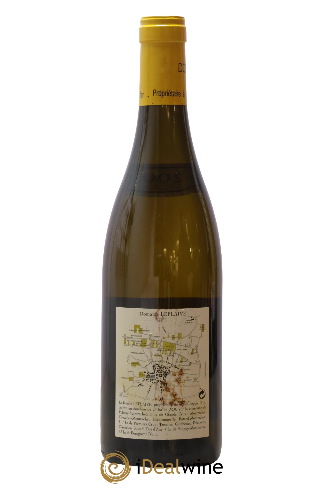 Puligny-Montrachet 1er Cru Les Pucelles Leflaive (Domaine) 2002 - Lot of 1 bottle - 1