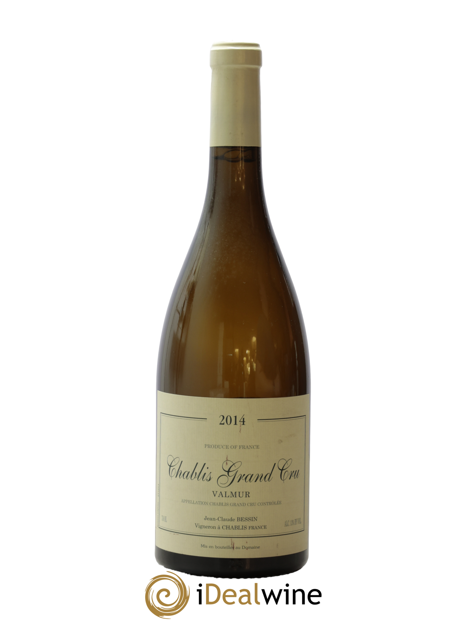 Chablis Grand Cru Valmur Jean-Claude & Romain Bessin 2014 - Lot de 1 bouteille - 0