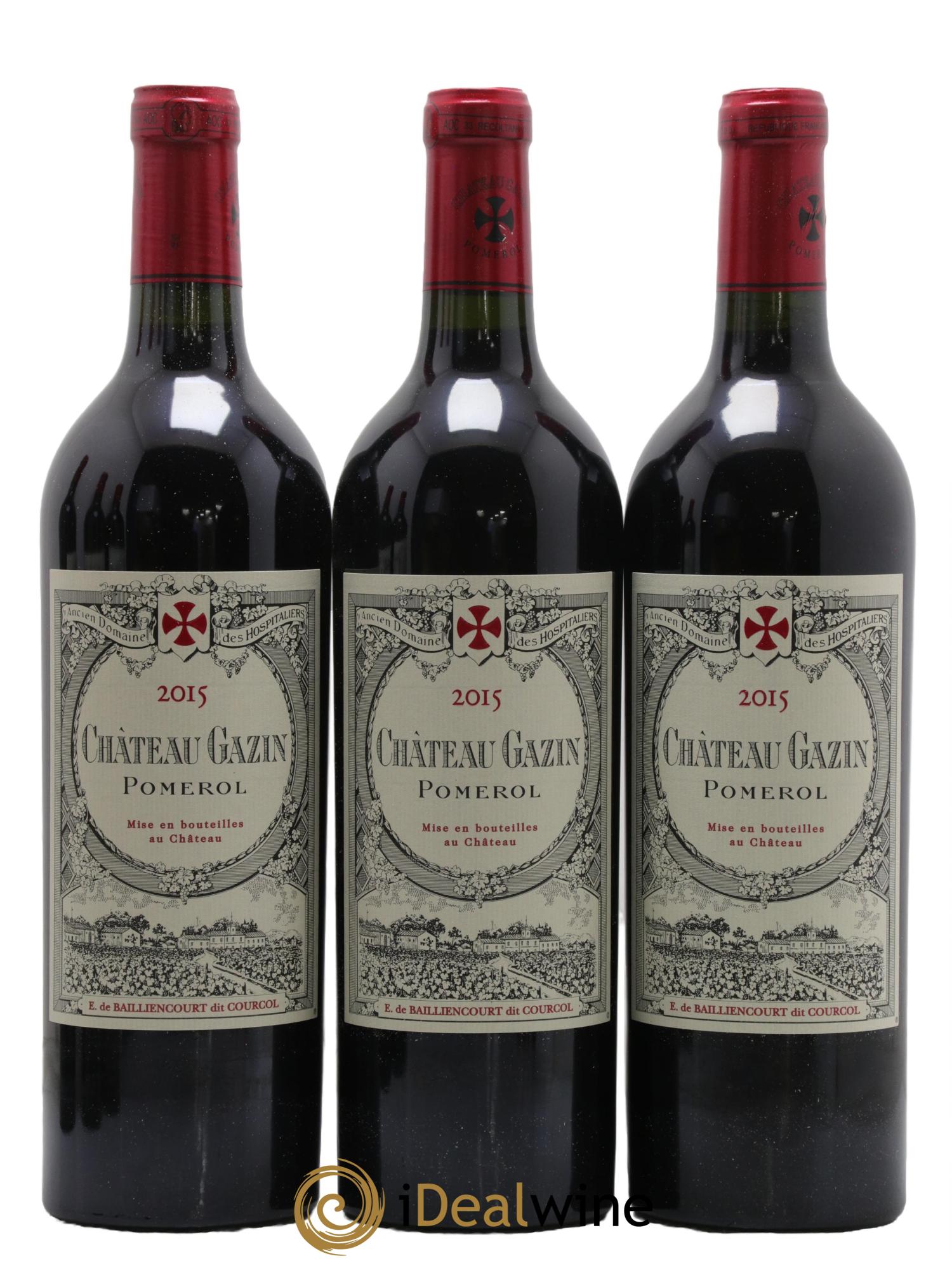 Château Gazin 2015 - Lot de 6 bouteilles - 2