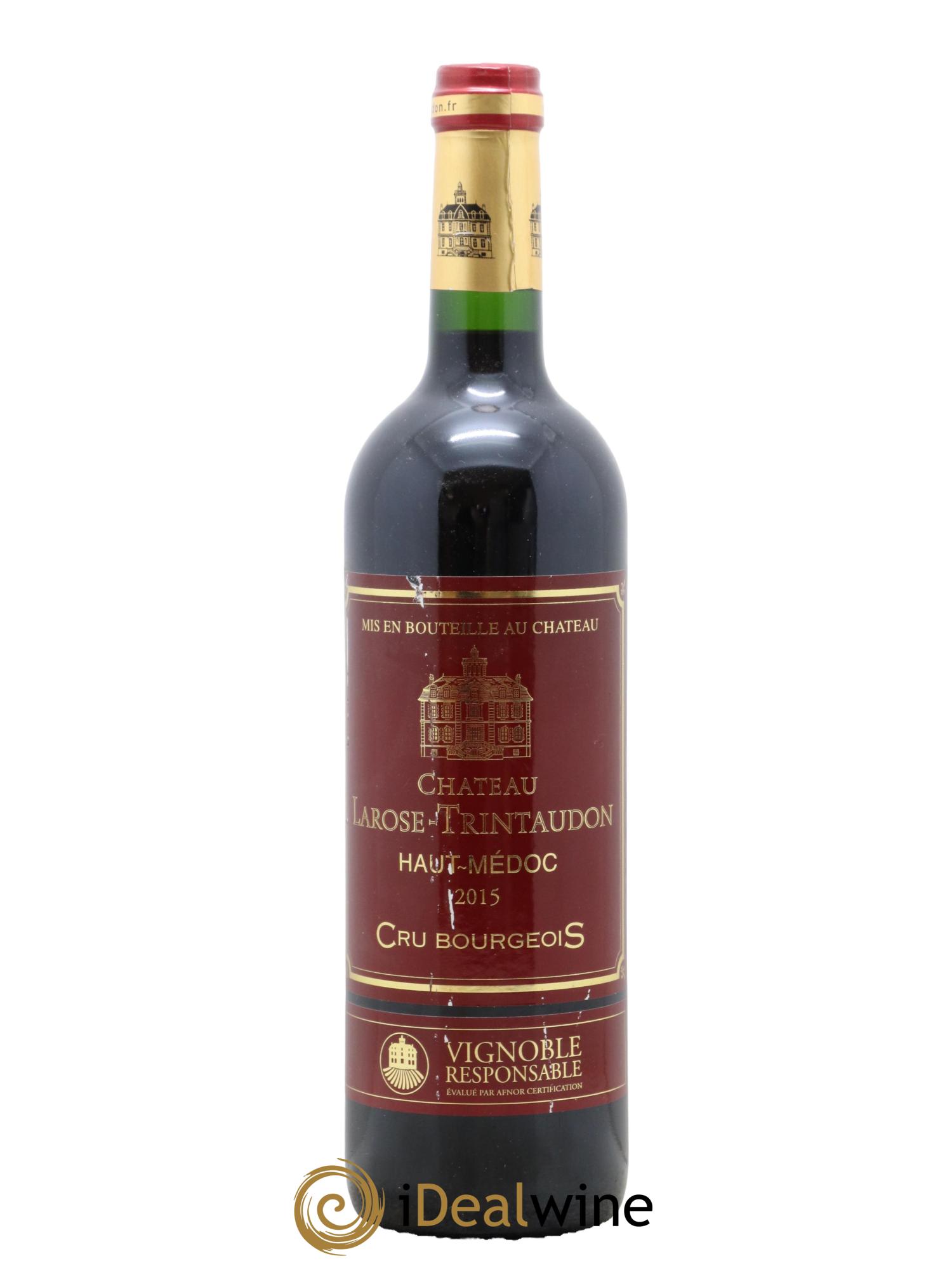 Château Larose Trintaudon Cru Bourgeois 2015 - Lot de 1 bouteille - 0