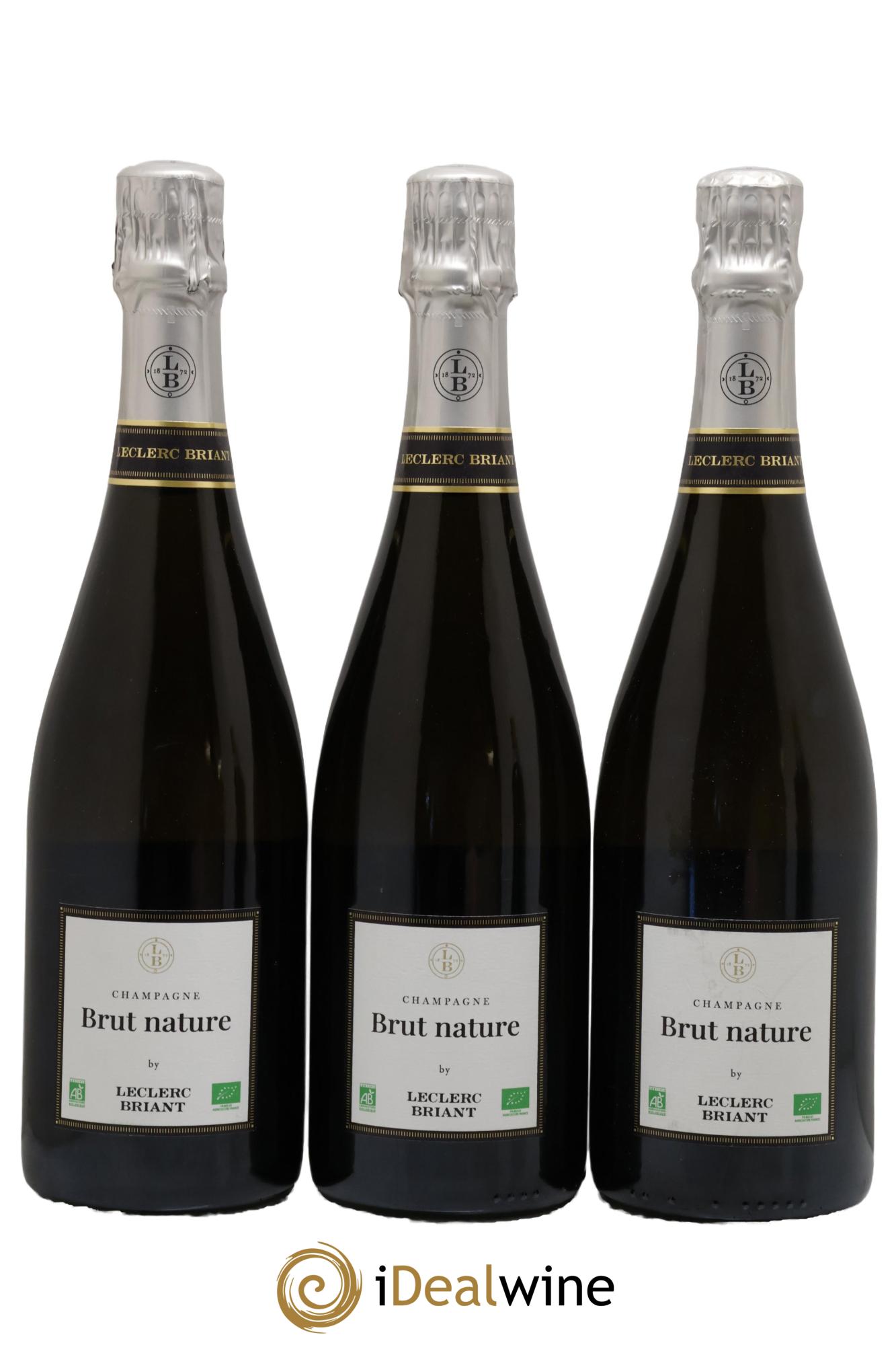 Champagne Brut Nature Leclerc Briant - Lot de 3 bouteilles - 0