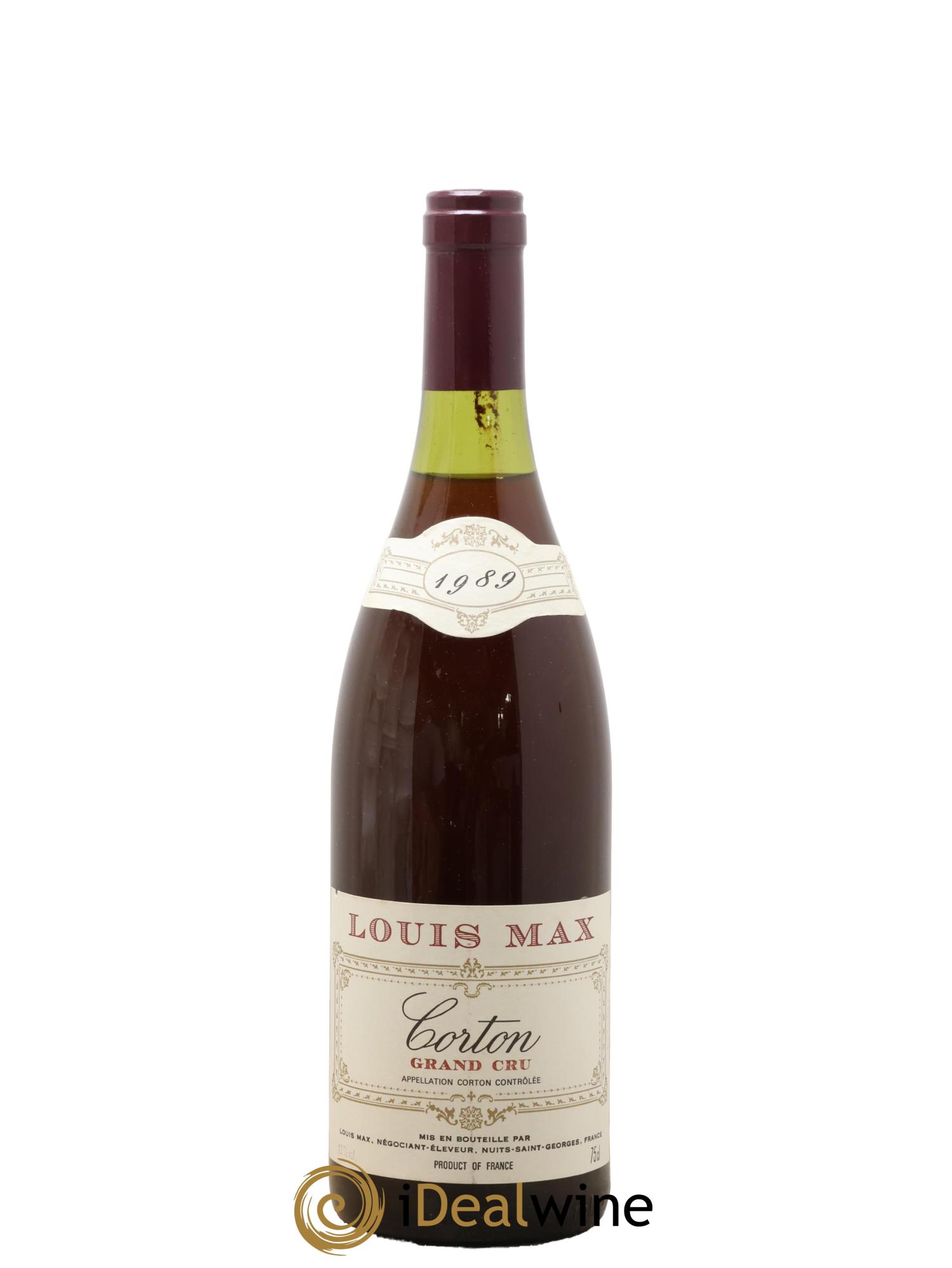 Corton Grand Cru Louis Max 1989 - Lot of 1 bottle - 0