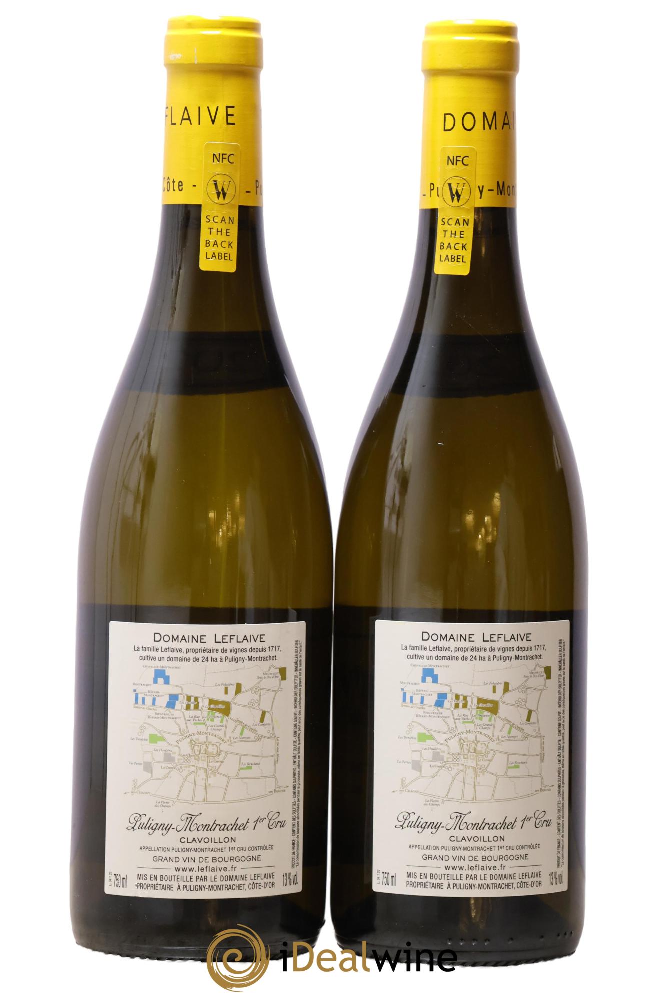 Puligny-Montrachet 1er Cru Clavoillon Leflaive (Domaine) 2023 - Posten von 2 Flaschen - 1