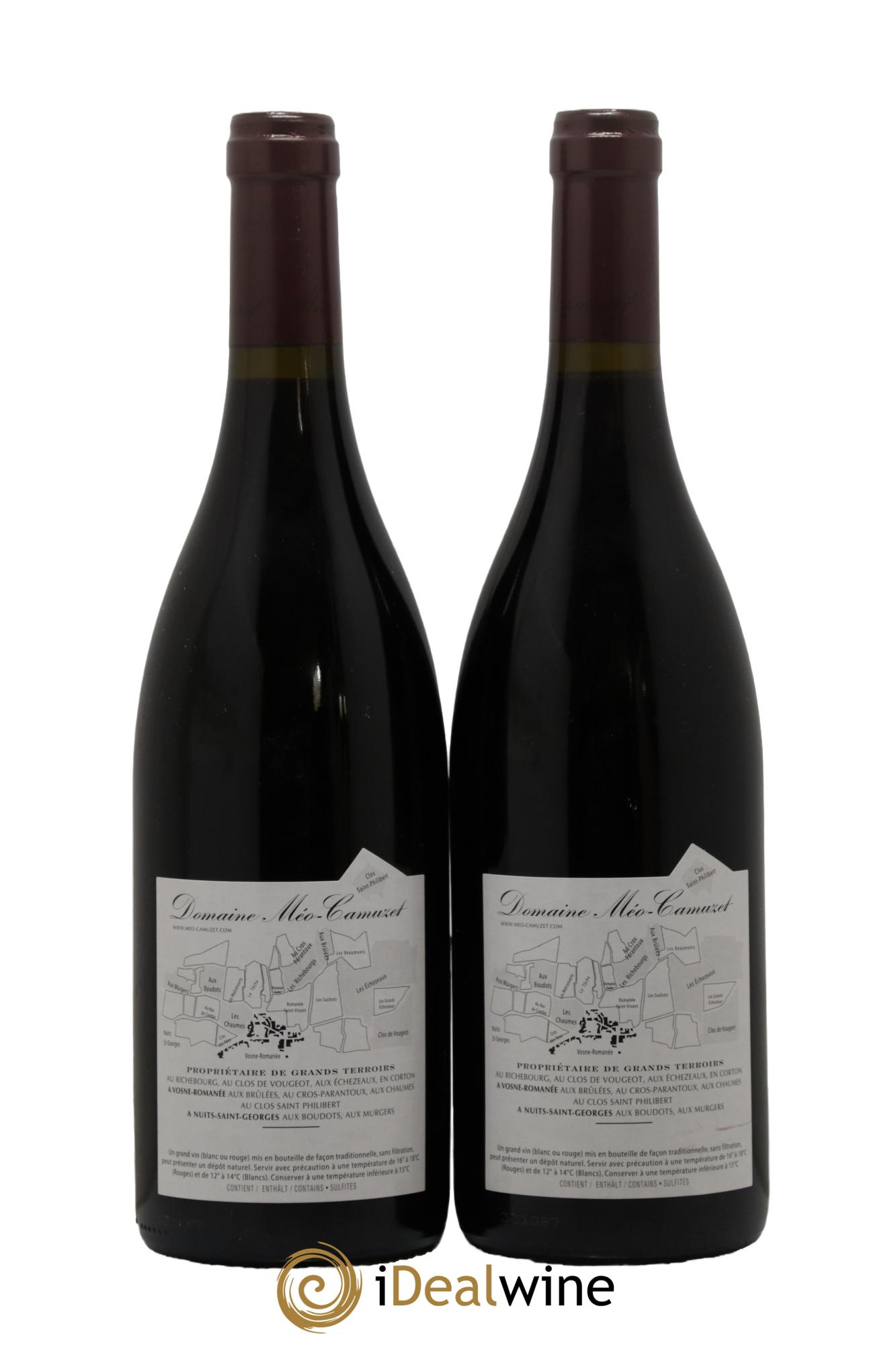 Vosne-Romanée 1er Cru Les Chaumes Méo-Camuzet (Domaine) 2015 - Lotto di 2 bottiglie - 1