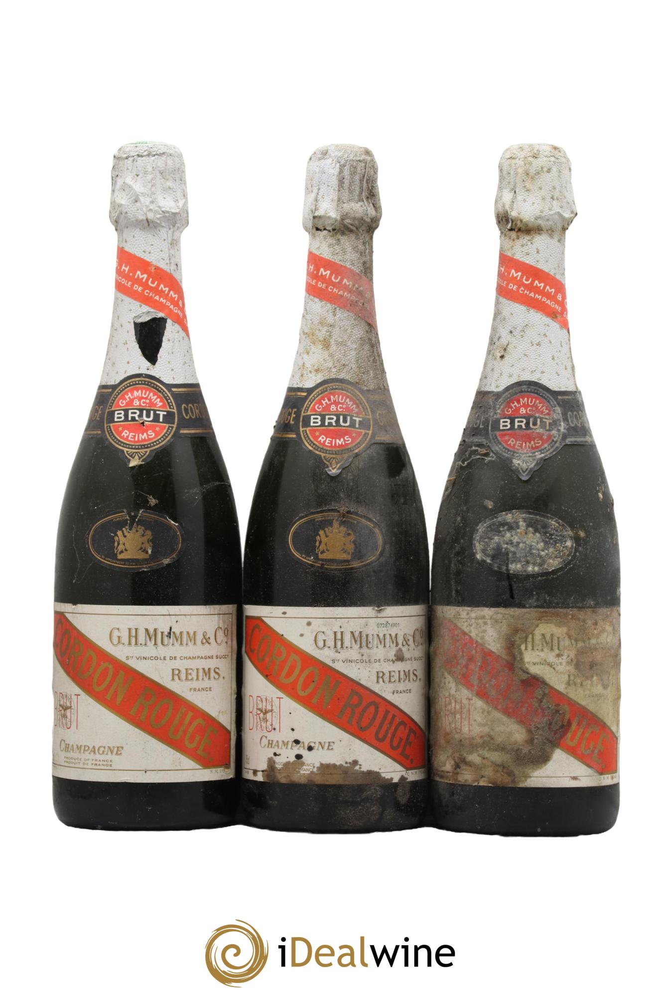 Cordon Rouge Mumm - Lot de 3 bouteilles - 0