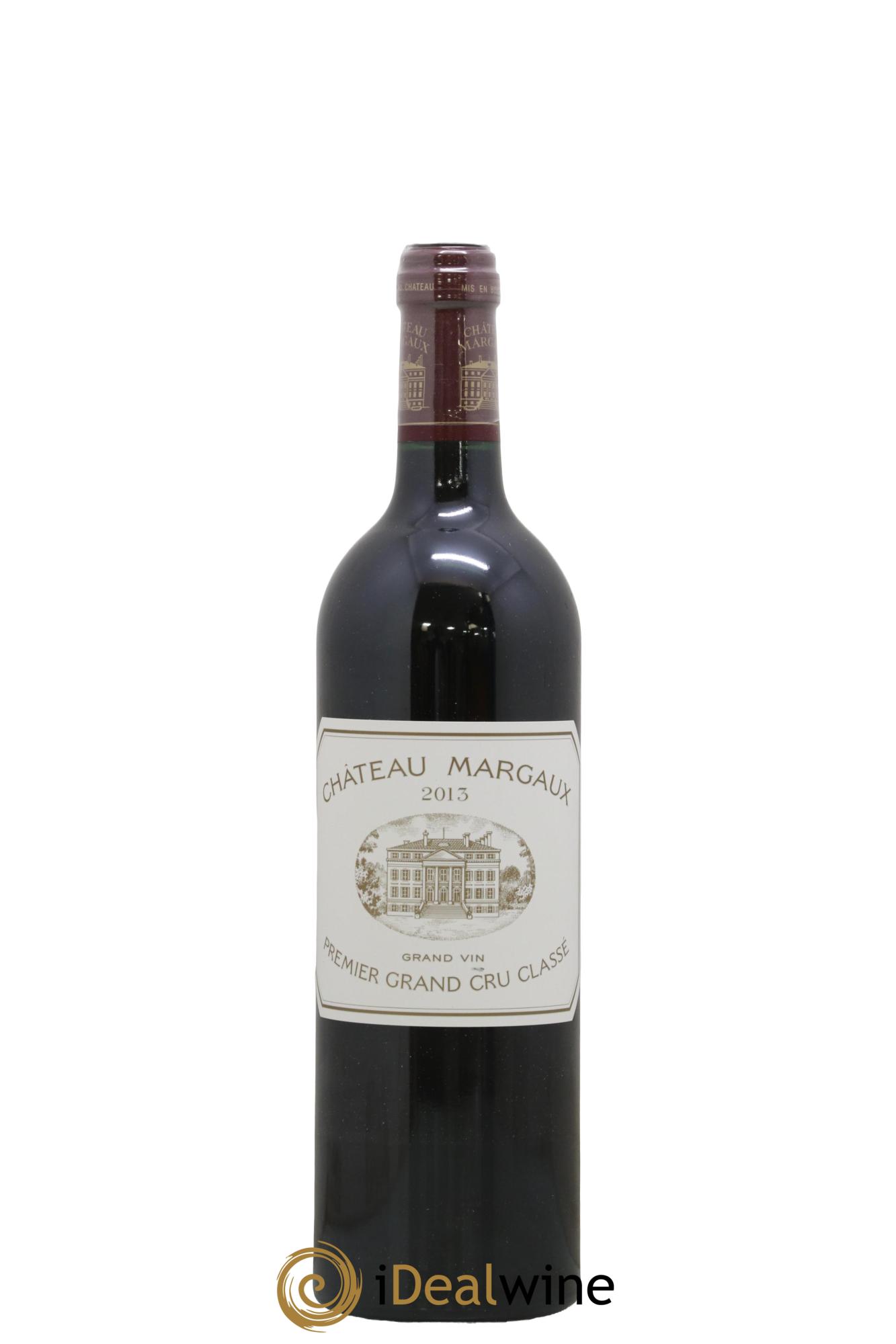Château Margaux 1er Grand Cru Classé 2013 - Lot de 1 bouteille - 1